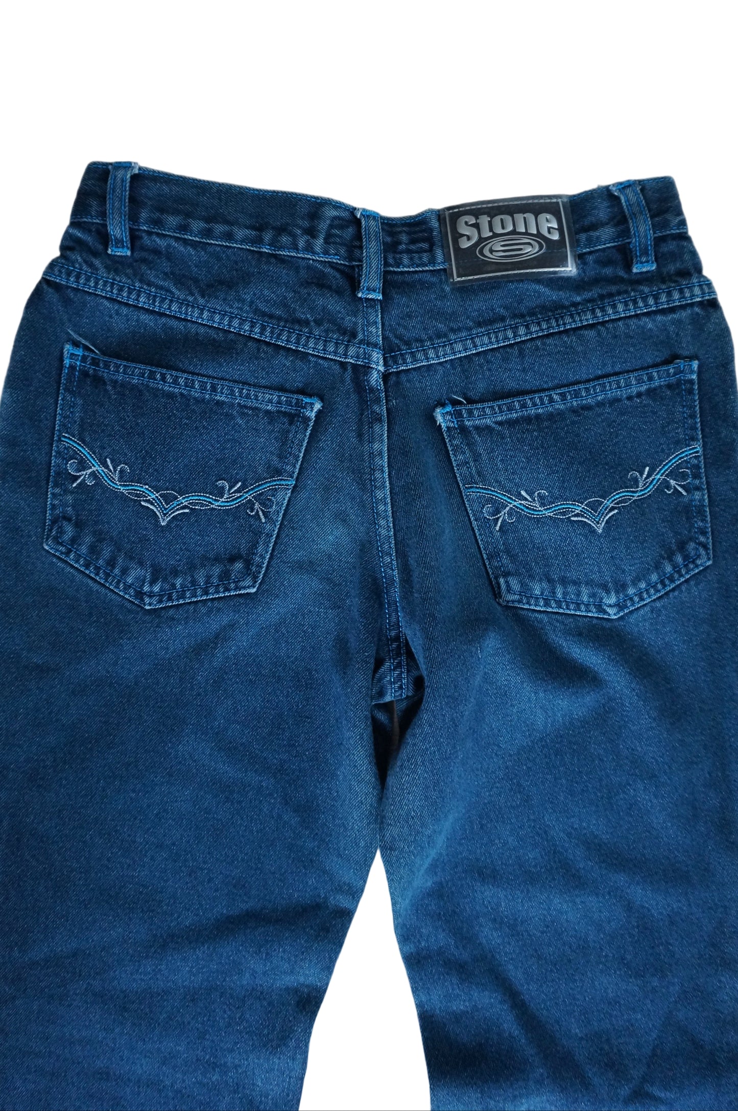 Ultra Flare Vintage Stone Jeans - Size 7