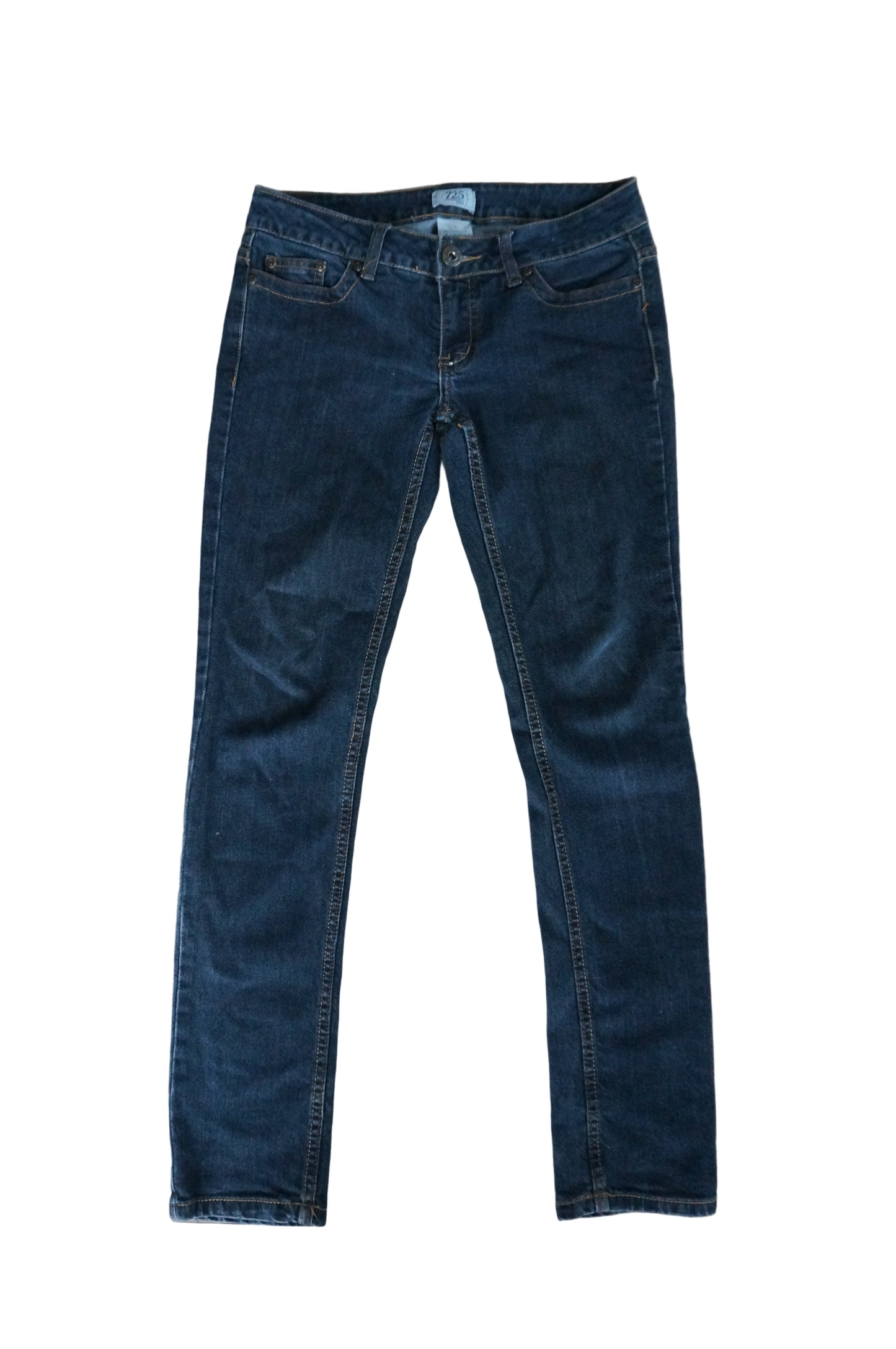 Vintage Dark Wash Skinny Jeans - Size 7