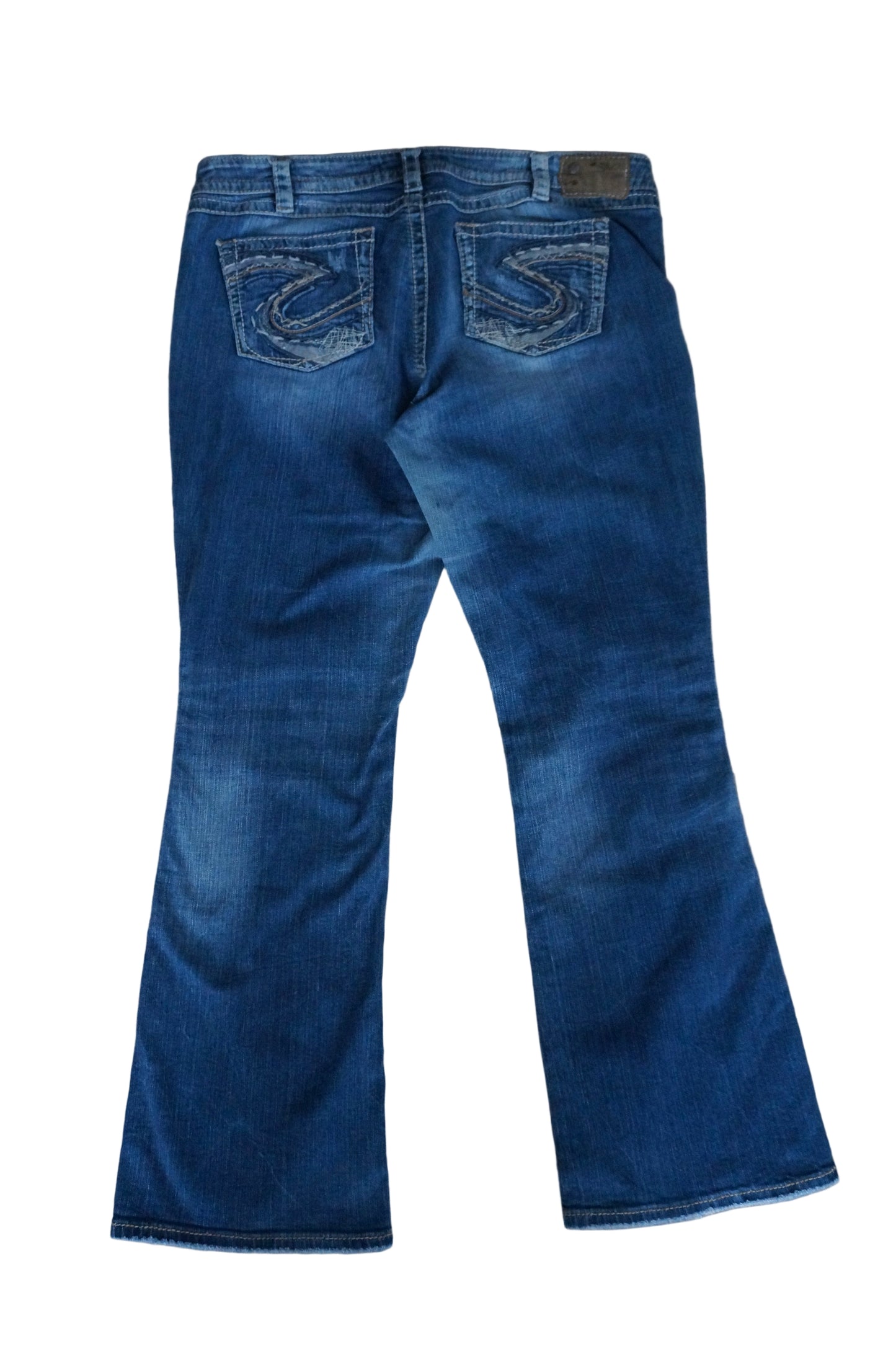 Mid Rise Boot Cut Jeans - Size 18