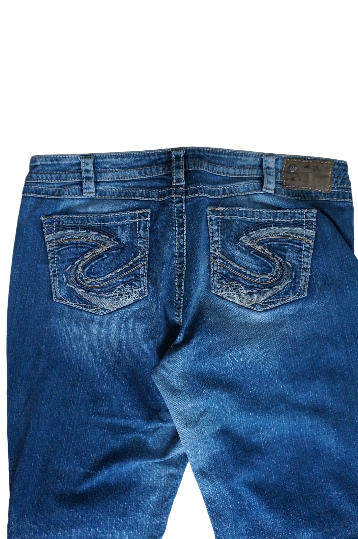 Mid Rise Boot Cut Jeans - Size 18