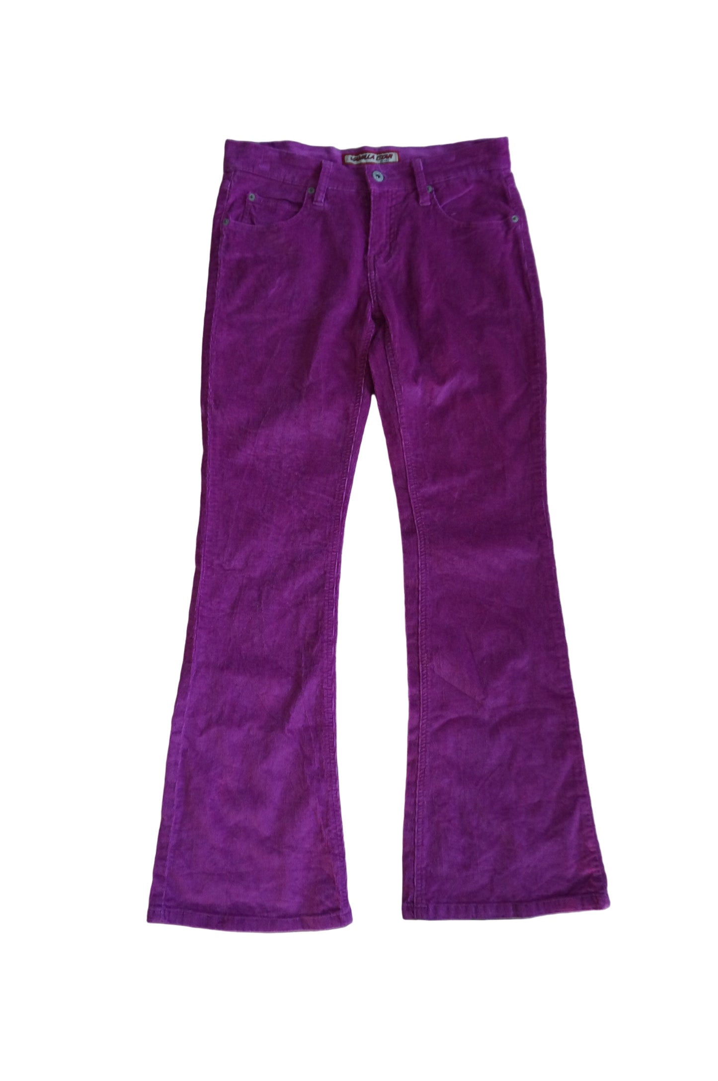 Magenta Vanilla Star Flare Corduroy Pants - Size 5