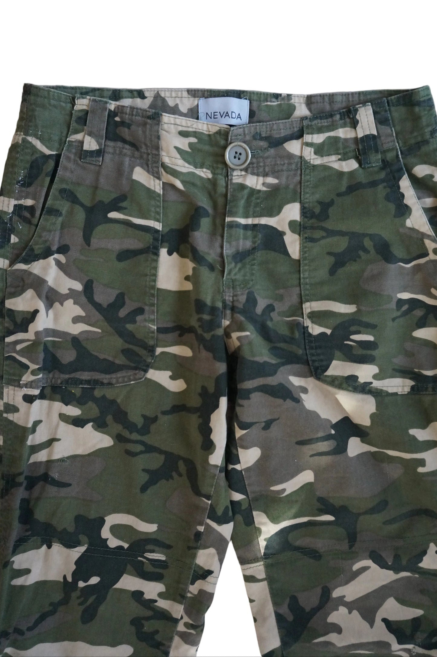 Vintage Nevada Army Camouflage Cargo Pants - Size 5/6