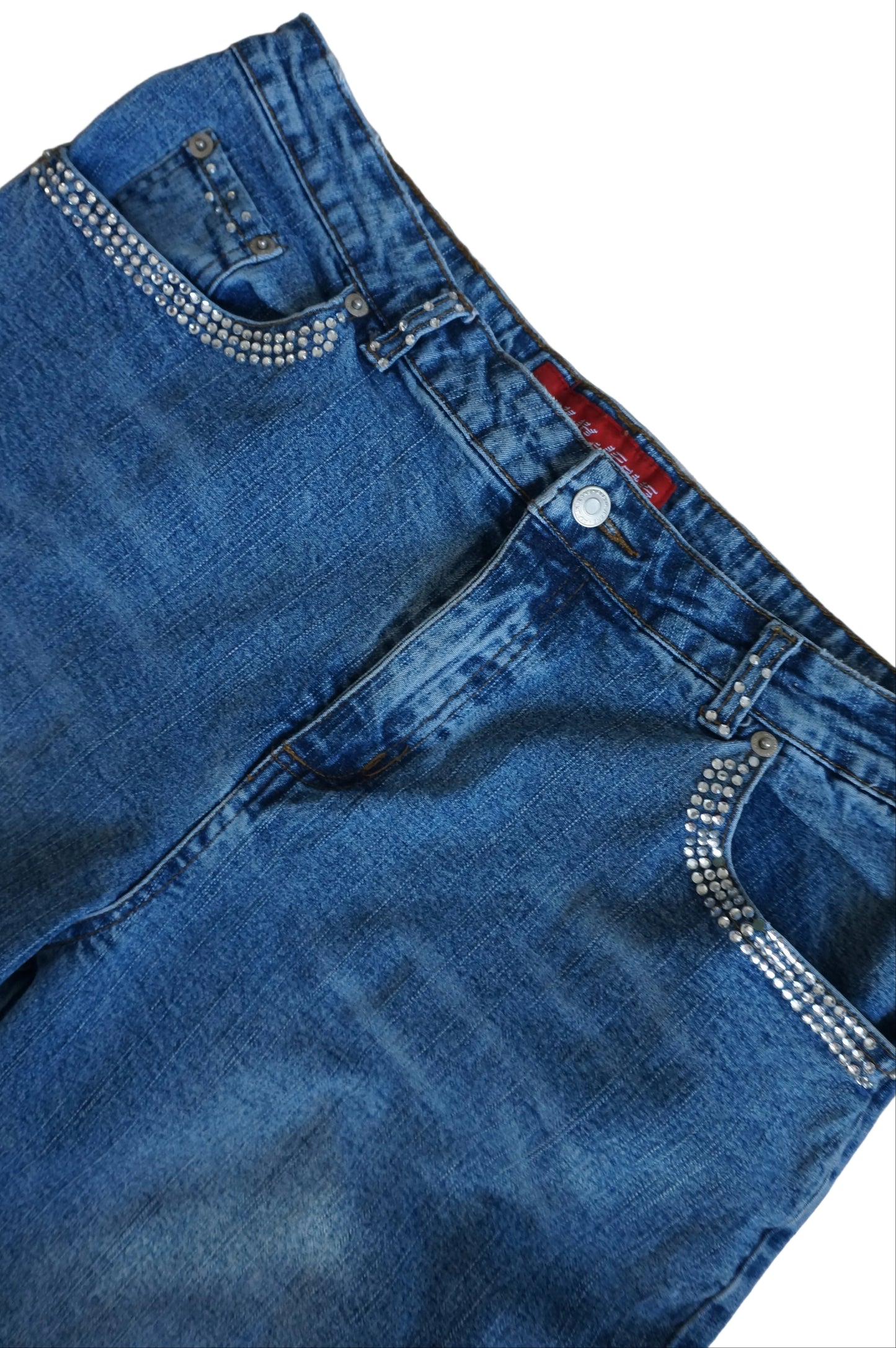 Vintage Relik Jeans Mid Rise Straight Leg Jeans - Size 14