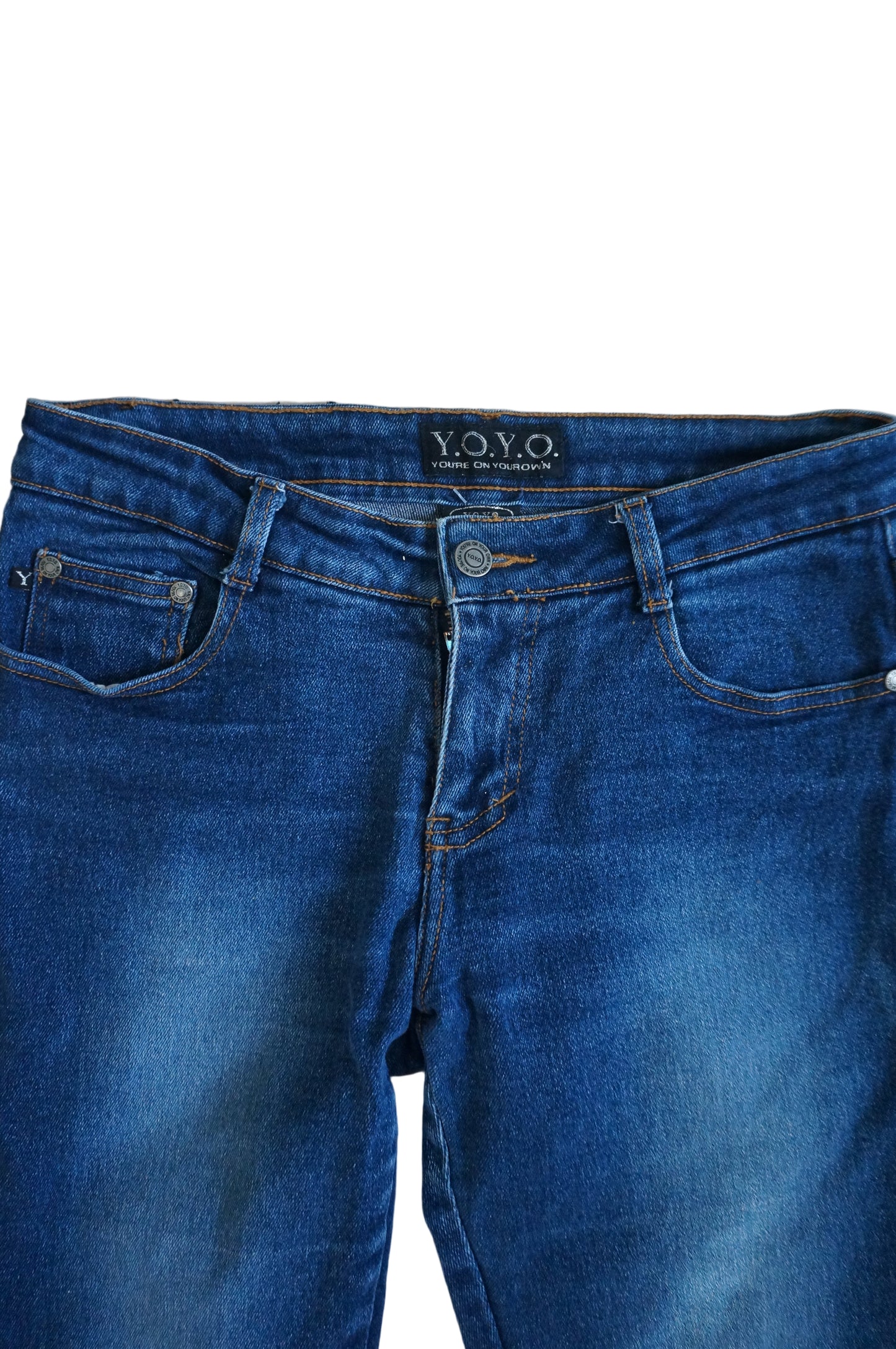 Dark Wash Y.O.Y.O Boot Cut Jeans - Size 7