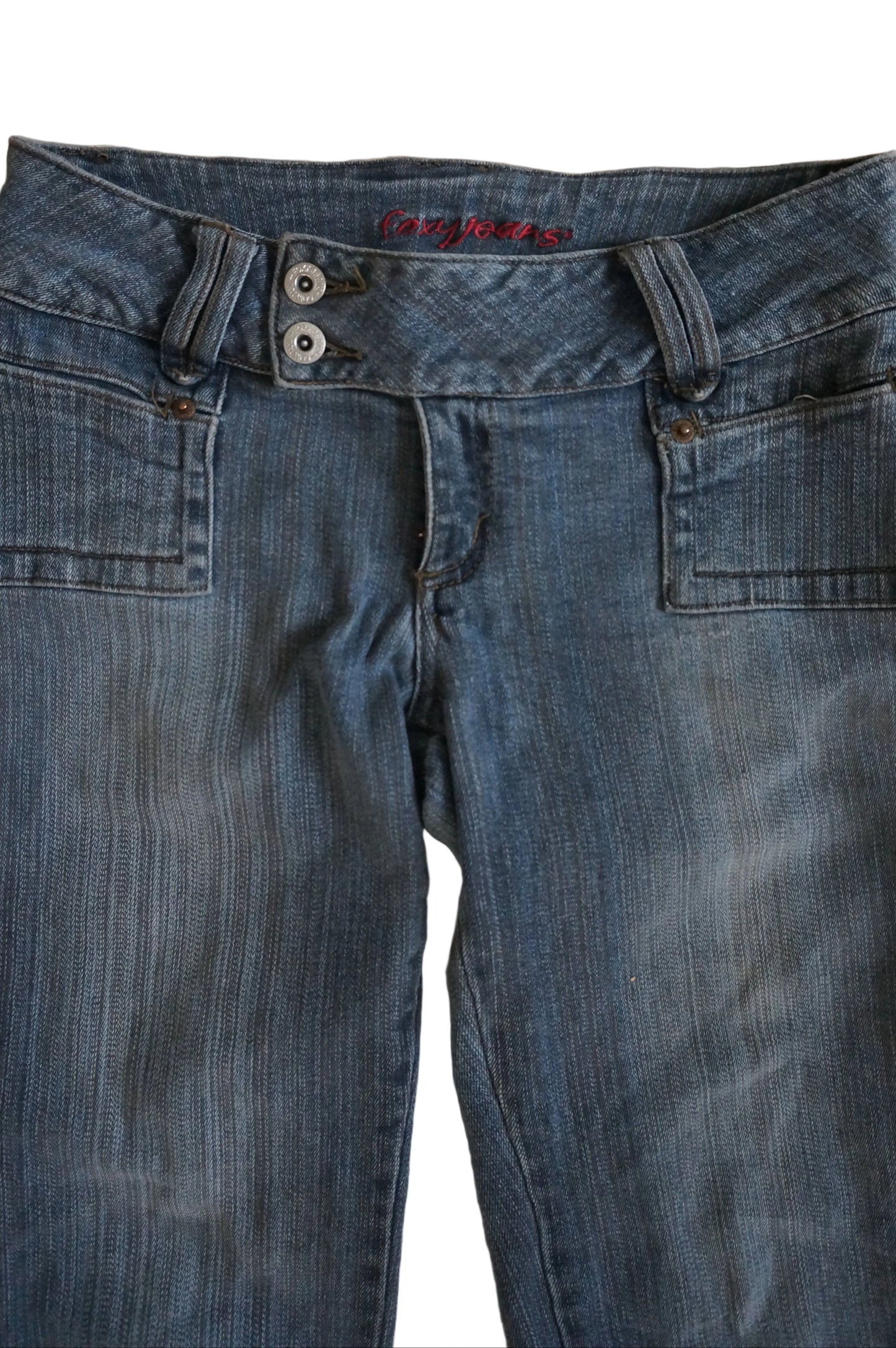 Vintage Foxy Jeans Low Rise Bootcut Jeans - Size 9