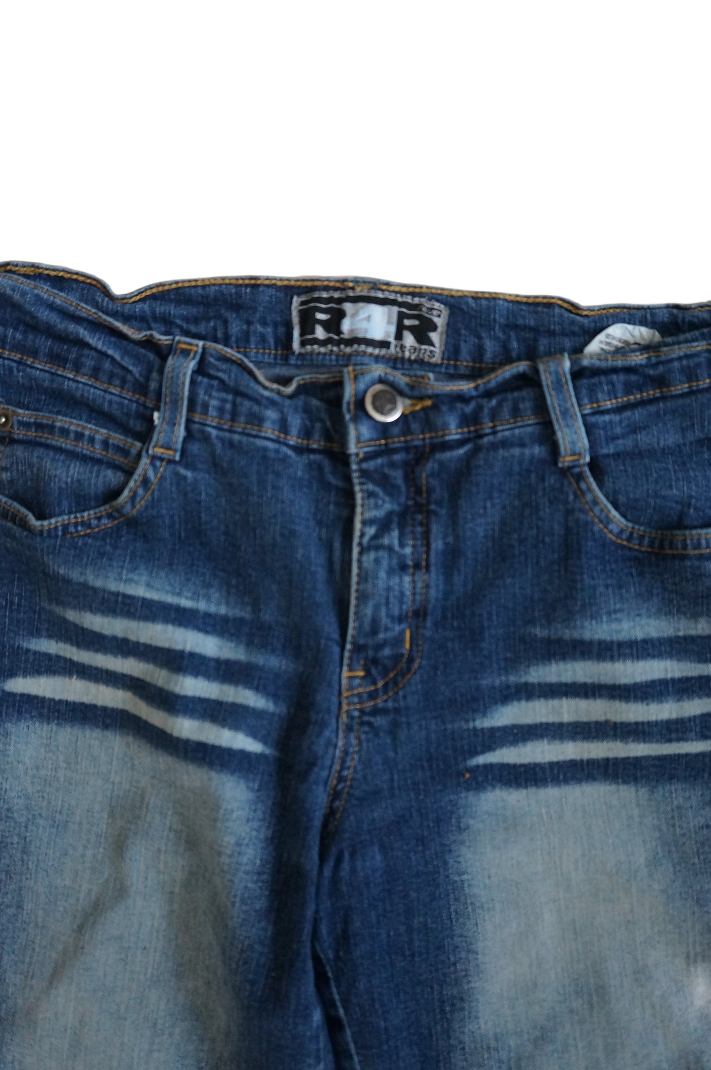 R4R Dark Wash Boot Cut Jeans - Size 8