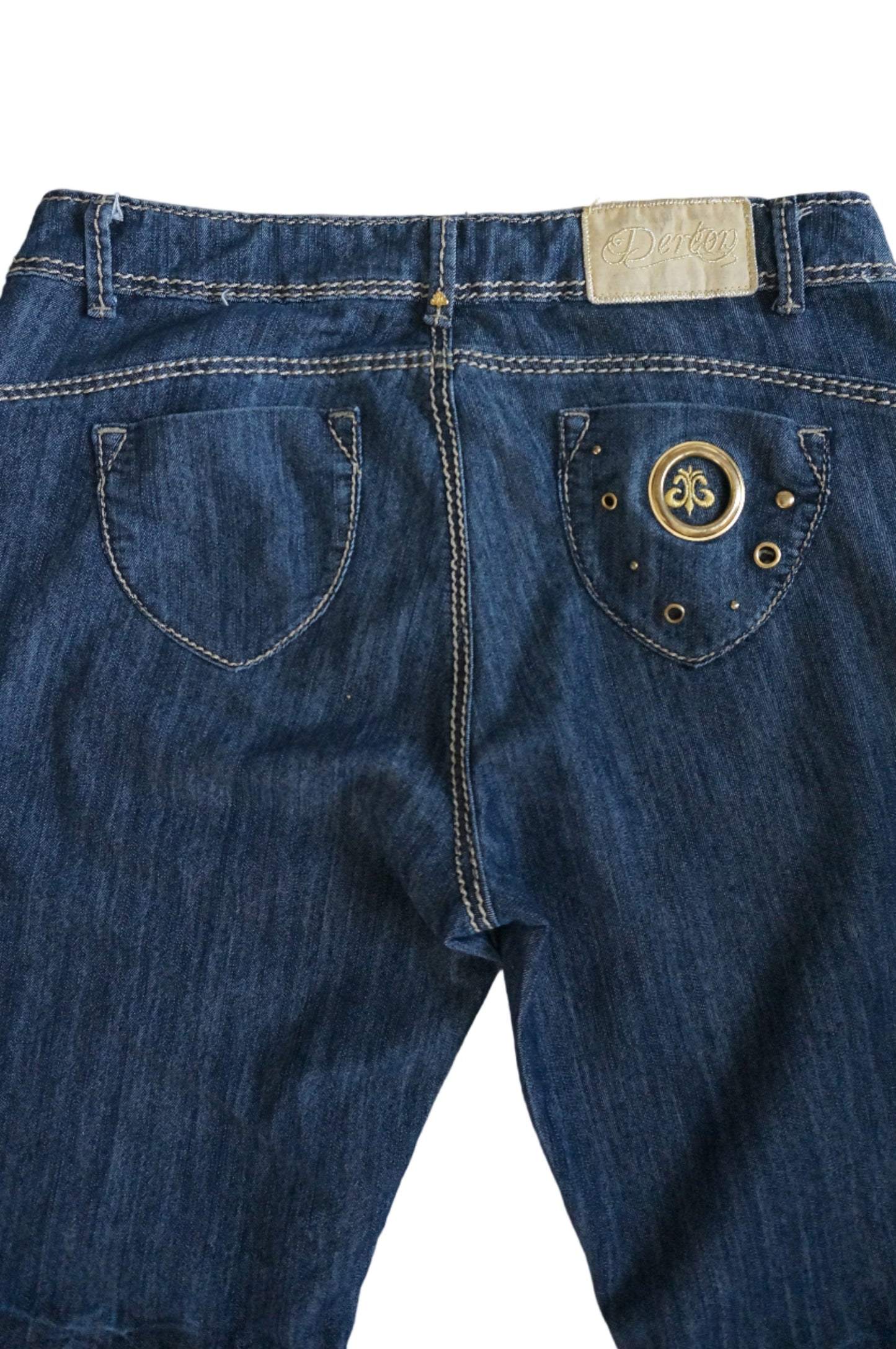 Vintage Dark Wash Boot Cut Deréon Jeans - Size 16