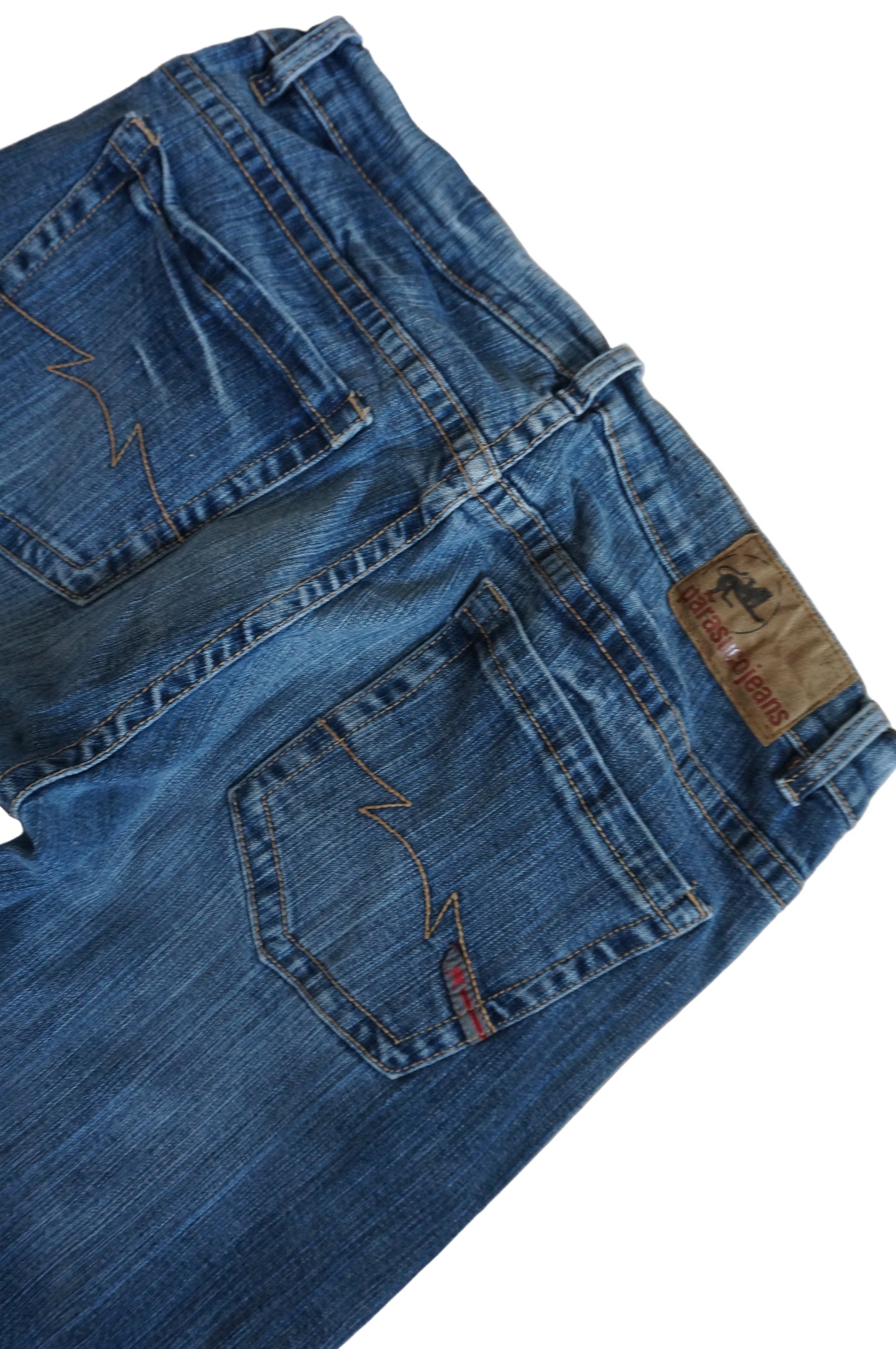 Mid Wash Parasuco Boot Cut Jeans - Size 13