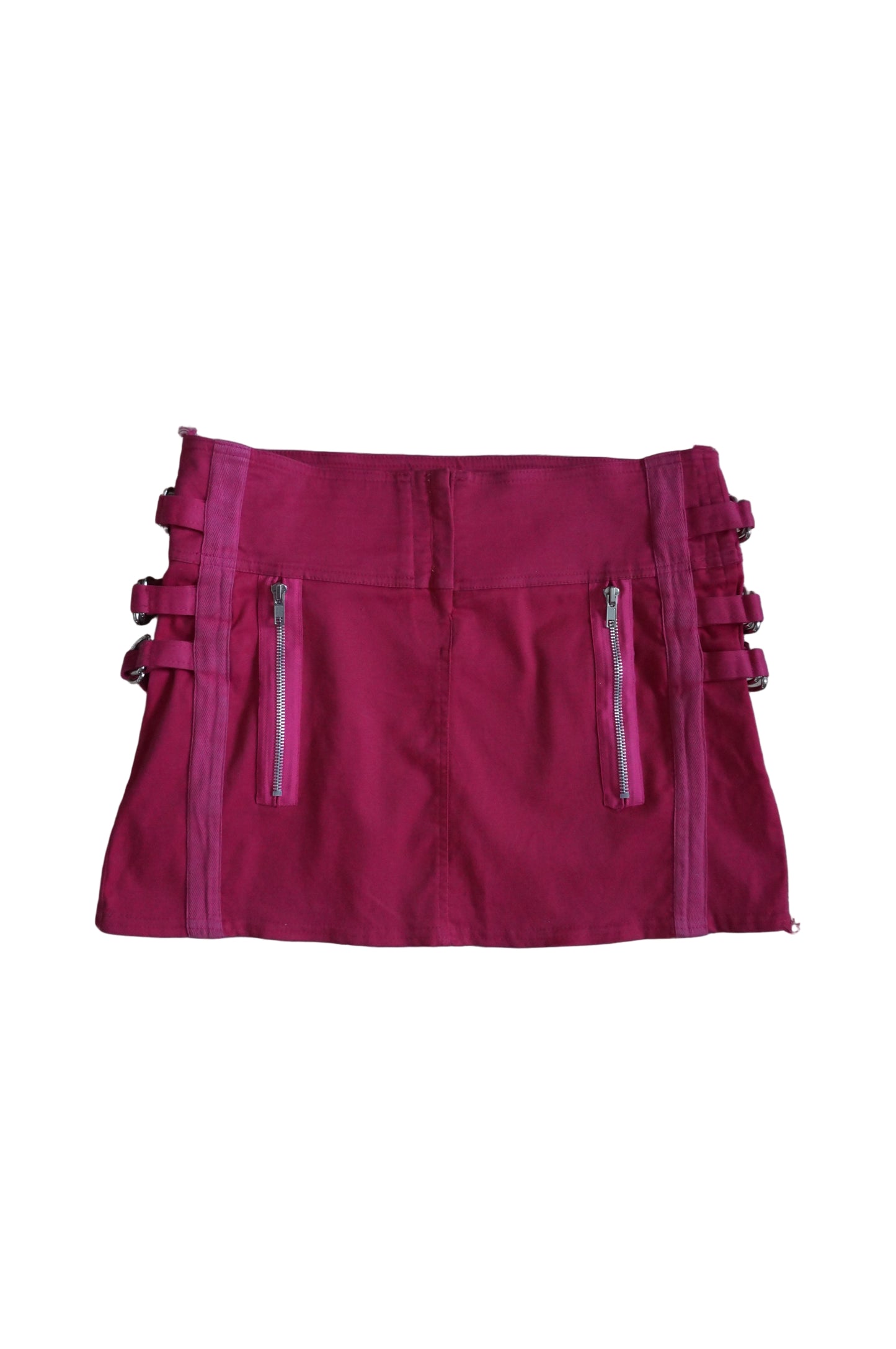 Hot Pink Lip Service Mini Skirt