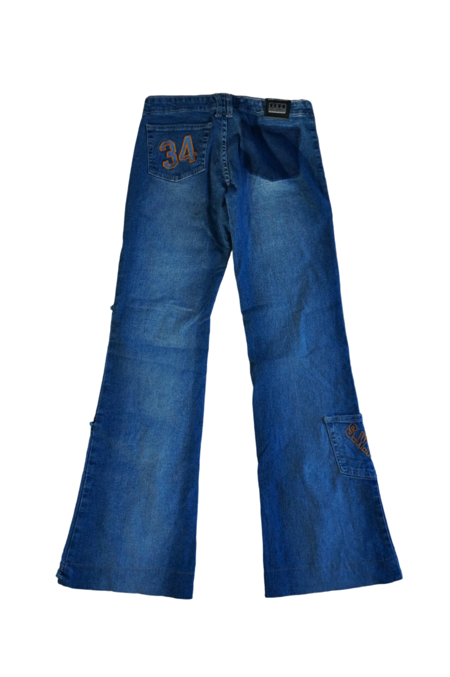 Low Rise Racer Girl Jeans - Size 4