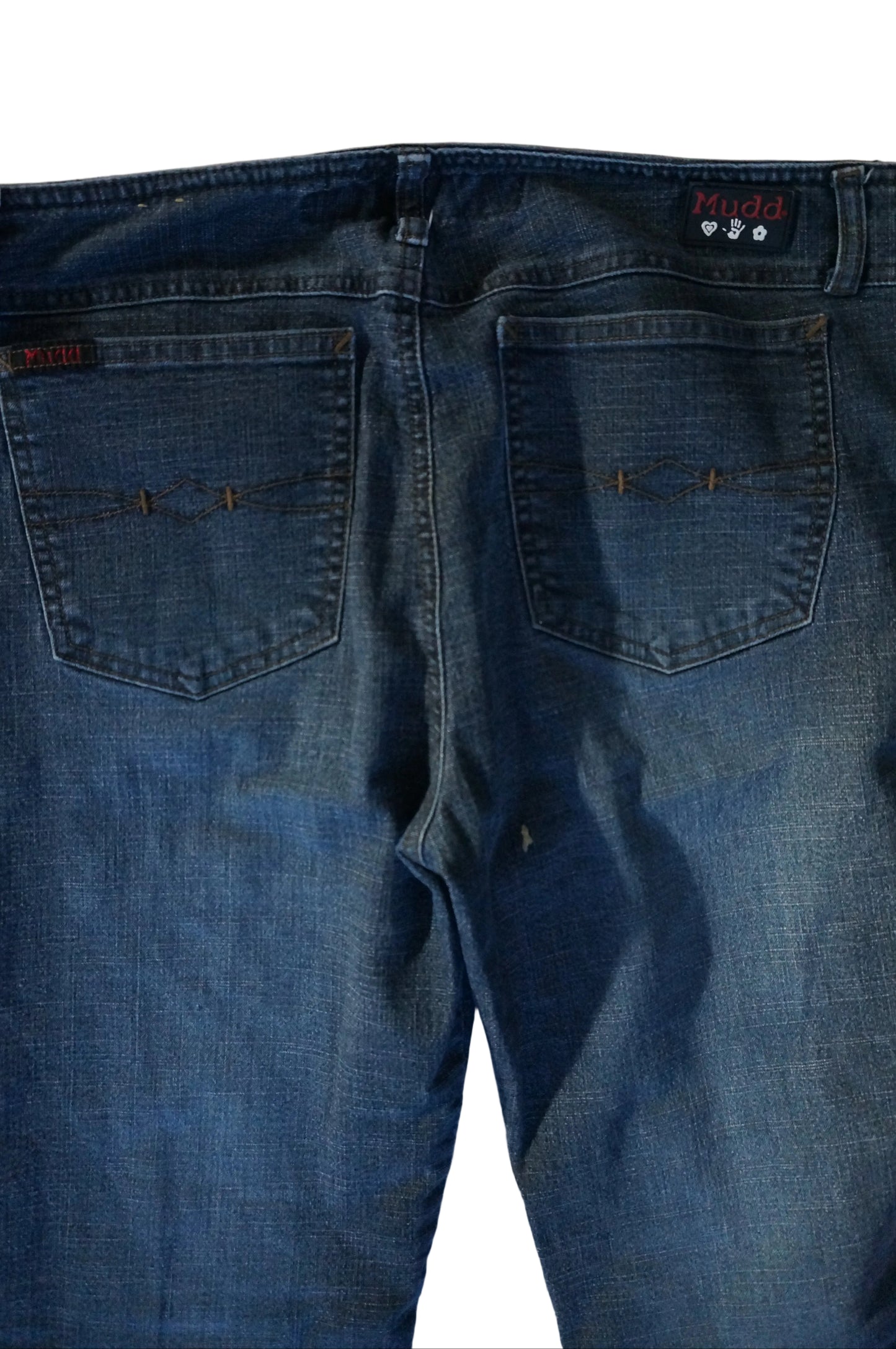 Vintage Mudd Mid Rise Lace up Flare Jeans - Size 9