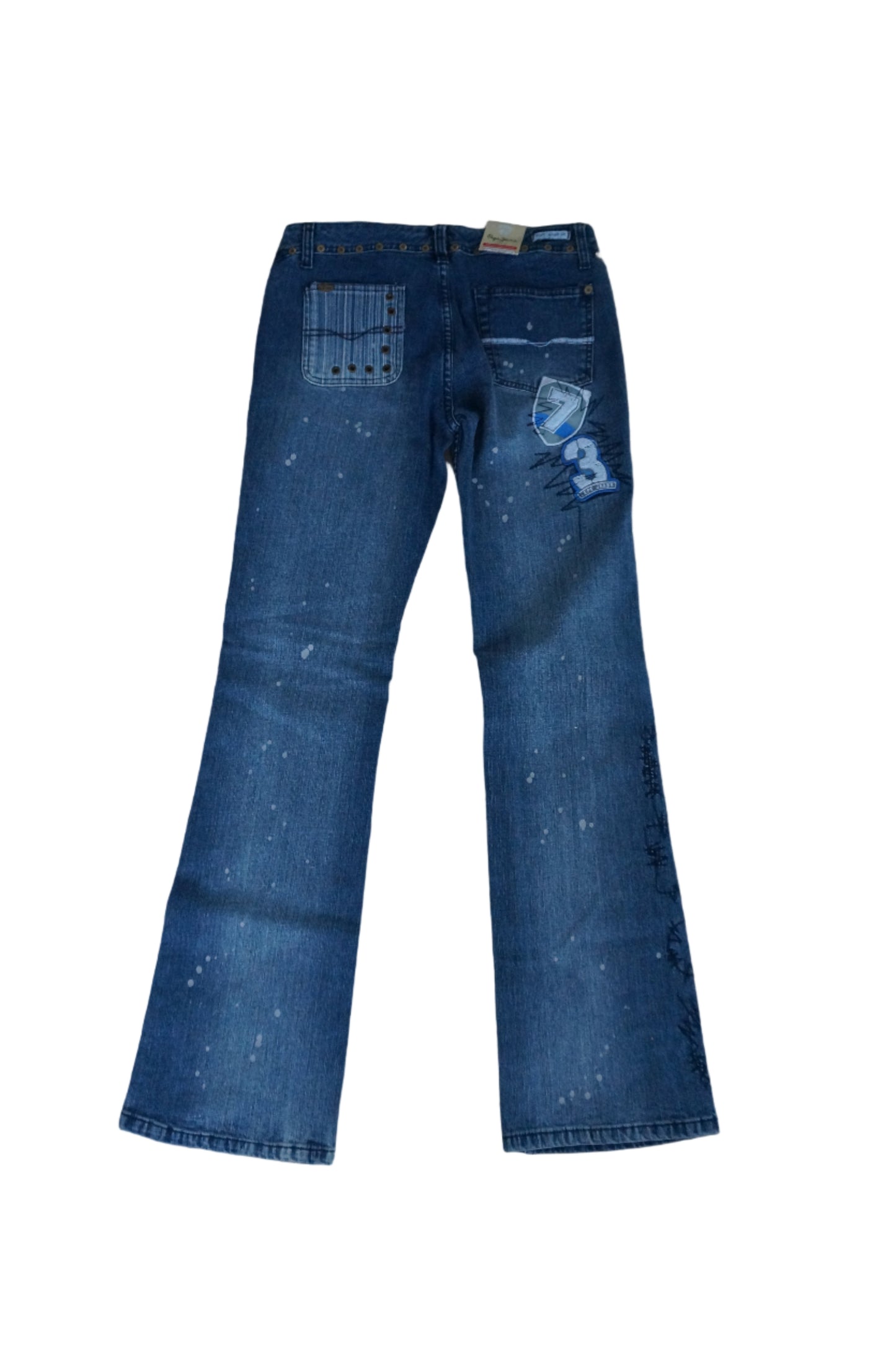 Pepe Jeans Boot Cut Mid Rise Jeans - Size 6