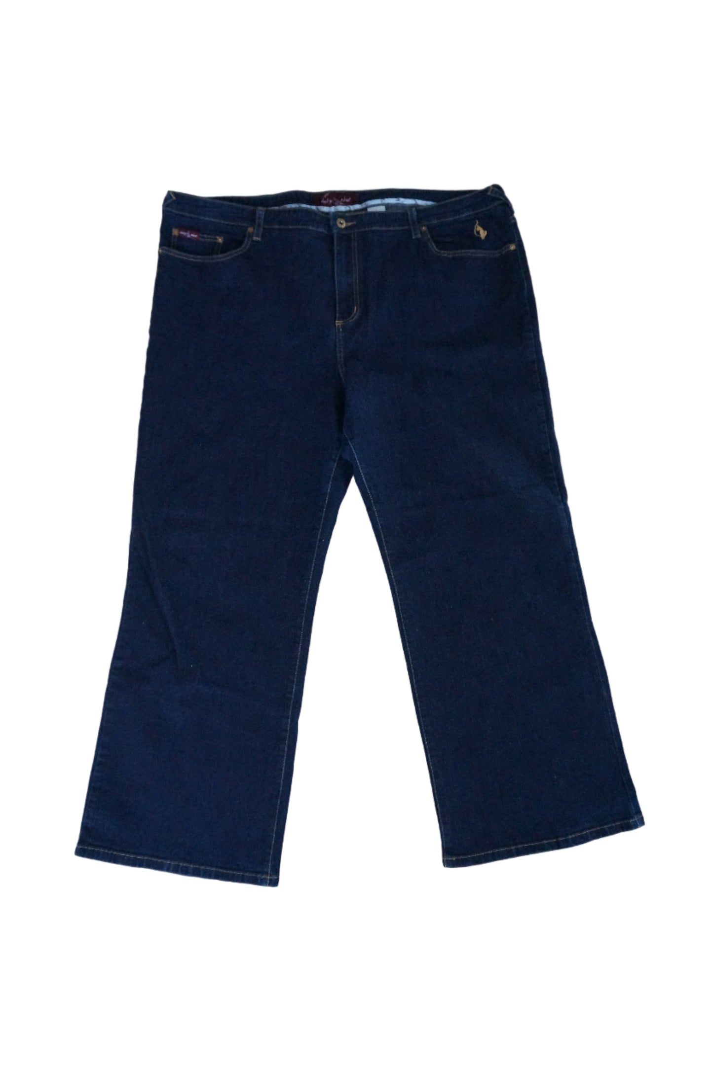 Vintage Dark Wash Baby Phat Jeans - Size 24