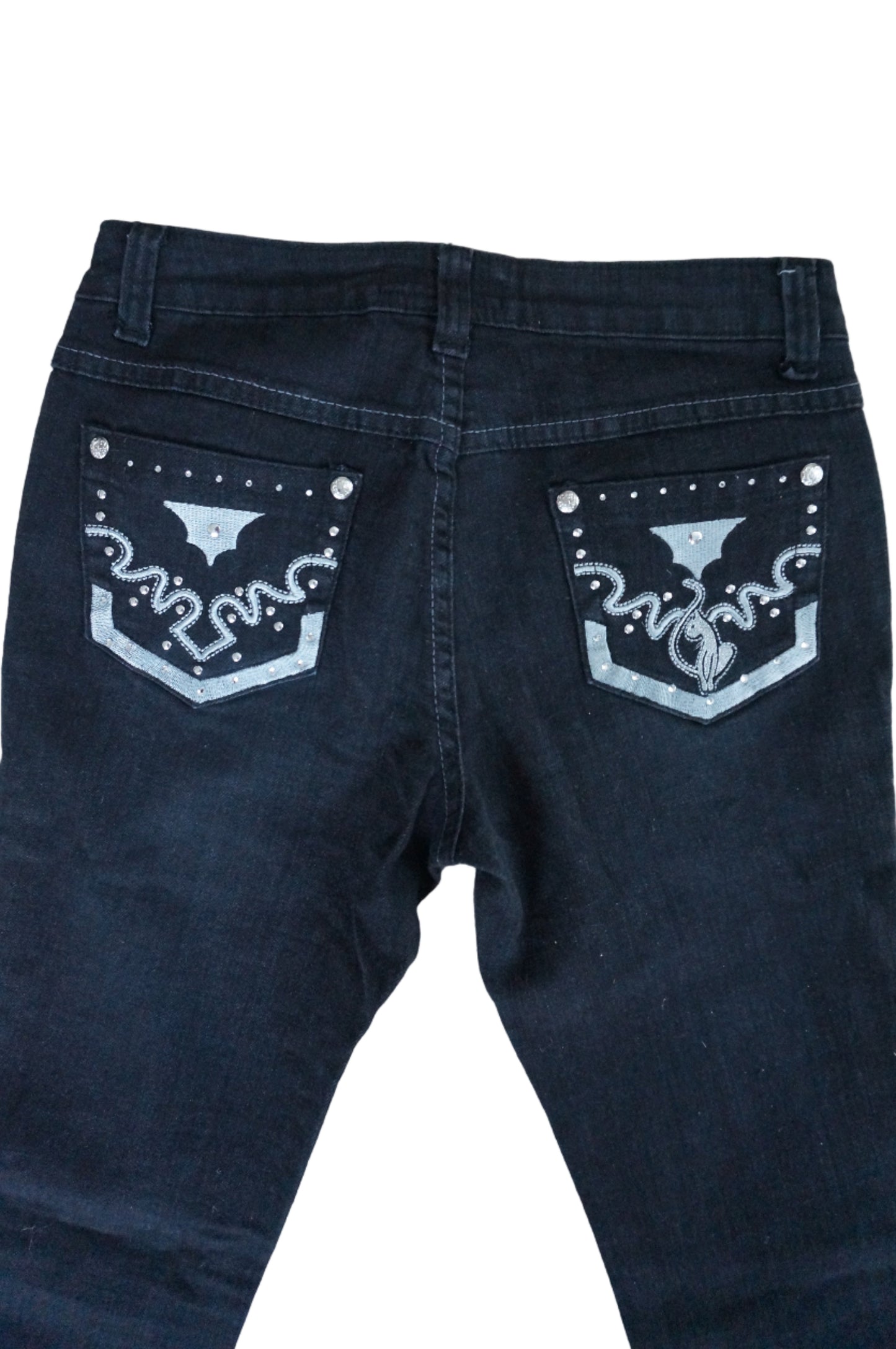 Black Vintage Baby Phat Skinny Jeans - Size 3