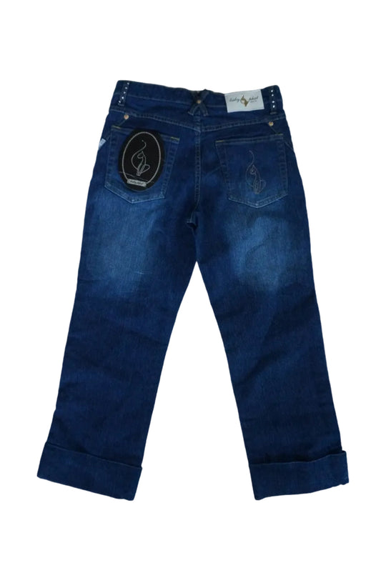 Vintage Baby Phat Dark Wash Capris - Size 9