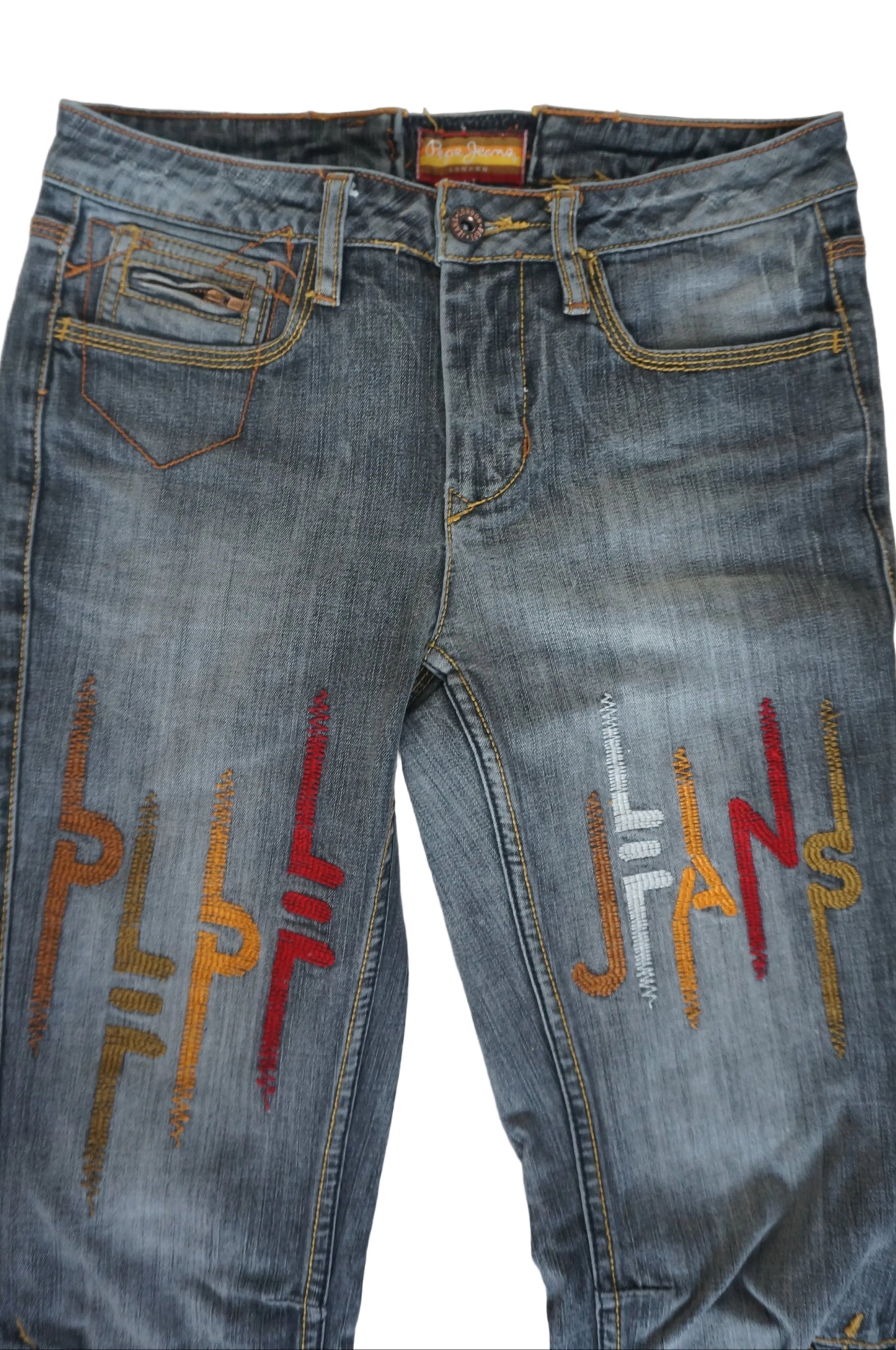 Vintage Pepe Jeans London Bootcut Mid Rise Bootcut Jeans - Size 2