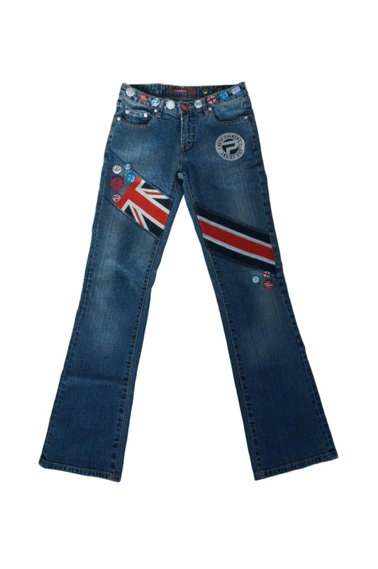 Vintage Mid Rise Pepe Jeans London Bootcut Jeans - Size 4