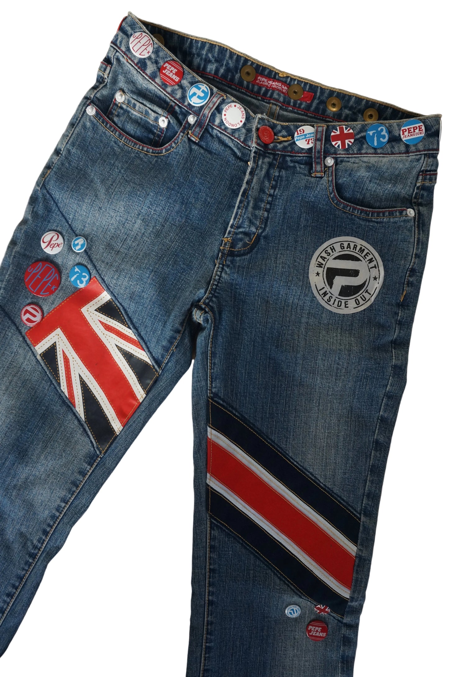 Vintage Mid Rise Pepe Jeans London Bootcut Jeans - Size 4