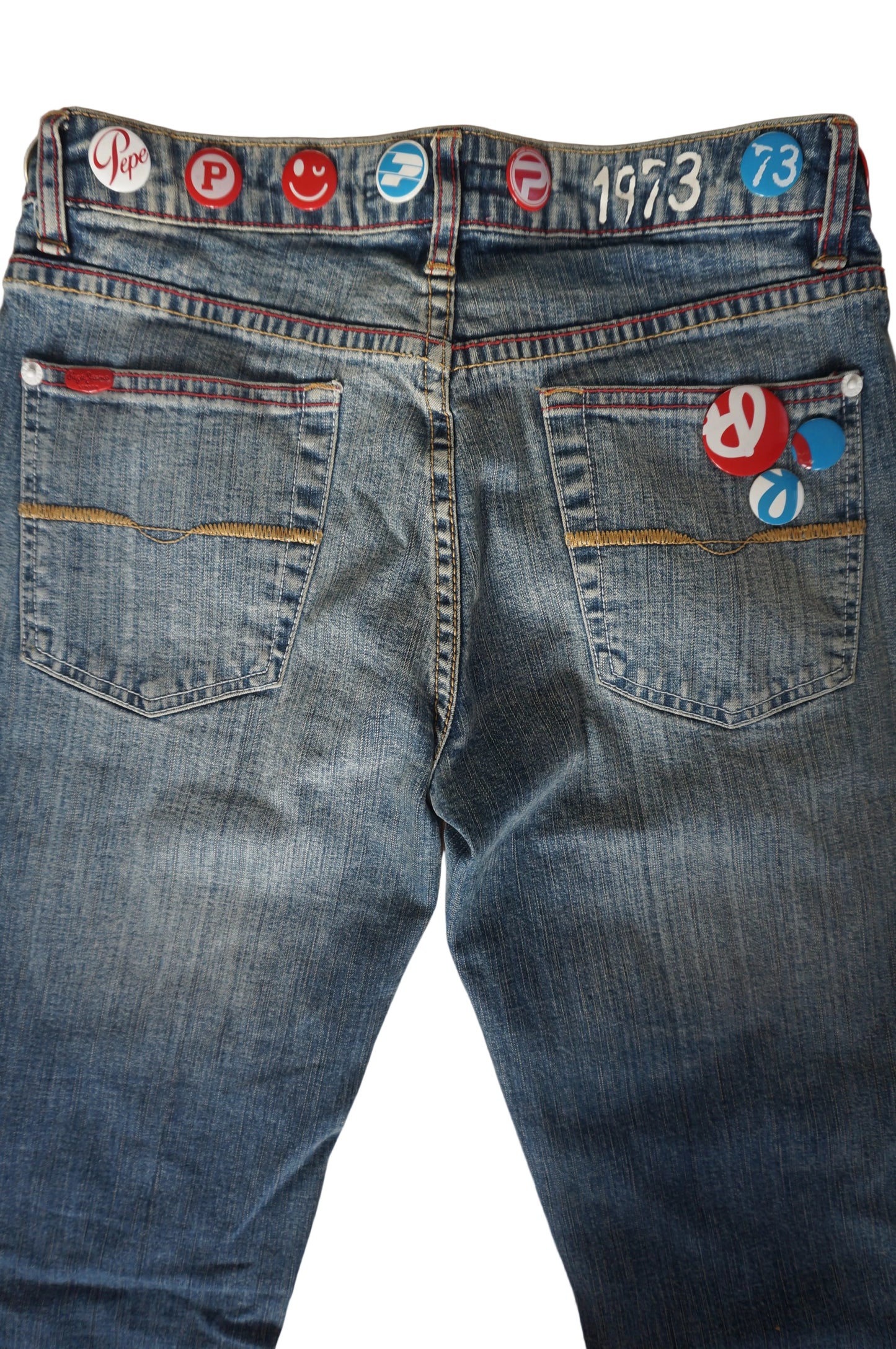 Vintage Mid Rise Pepe Jeans London Bootcut Jeans - Size 4