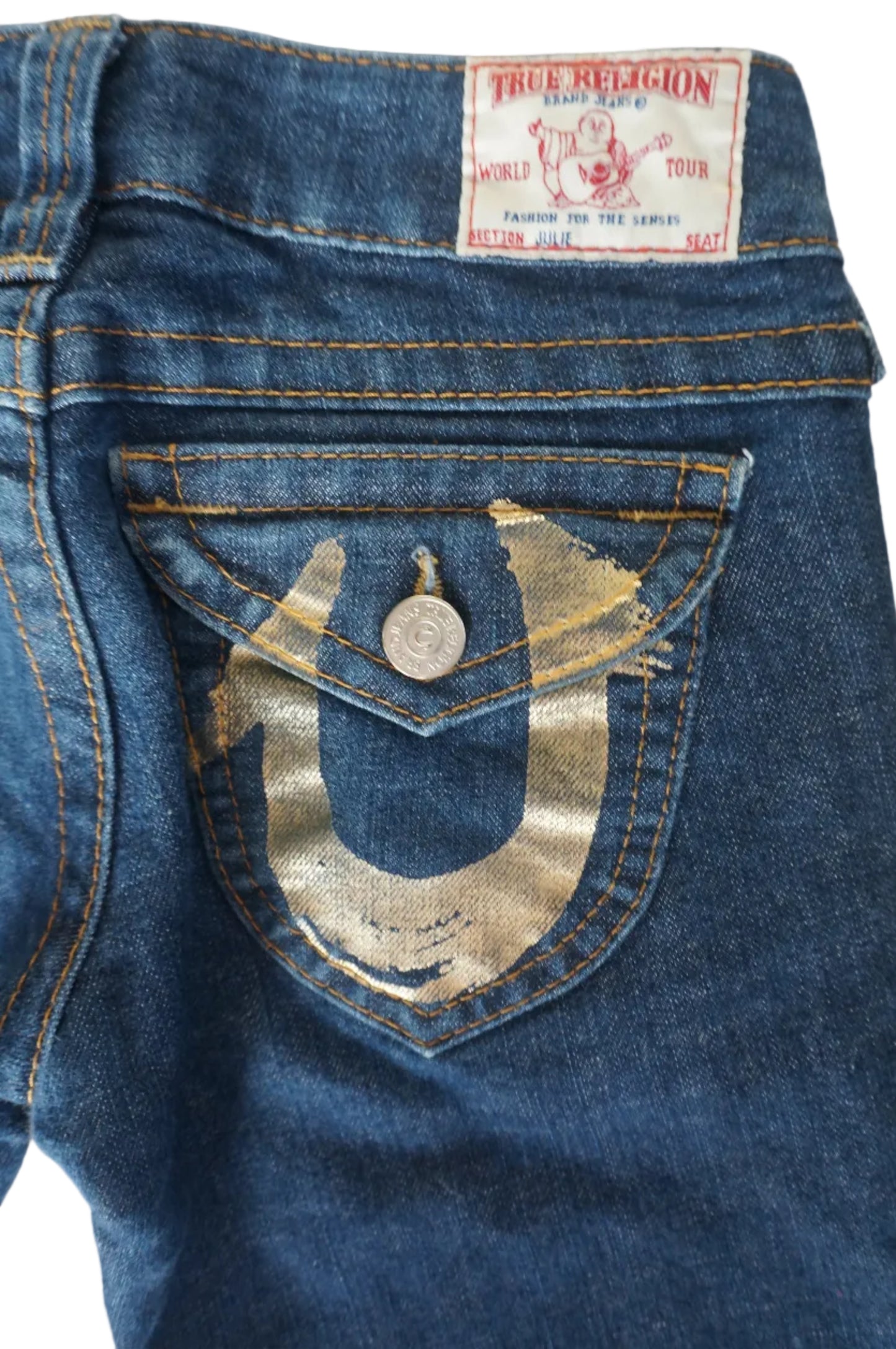 Vintage True Religion Low Rise Skinny Jeans - Size 1