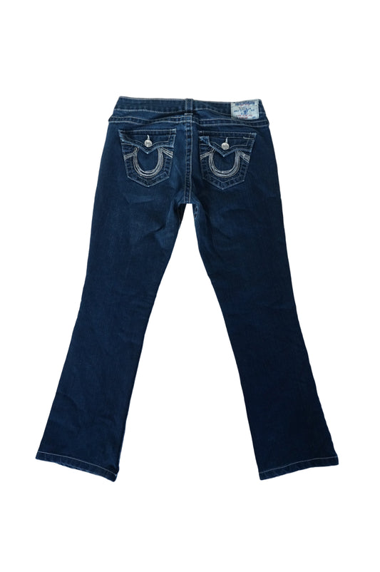 Vintage True Religious Low Rise Straight Leg Jeans - Size 5