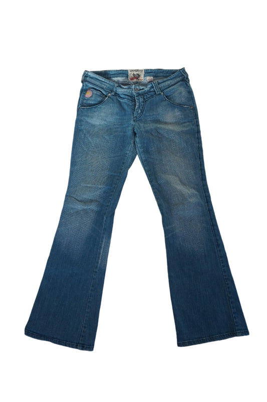 Vintage Parasuco Low Rise Flare Jeans - Size 9