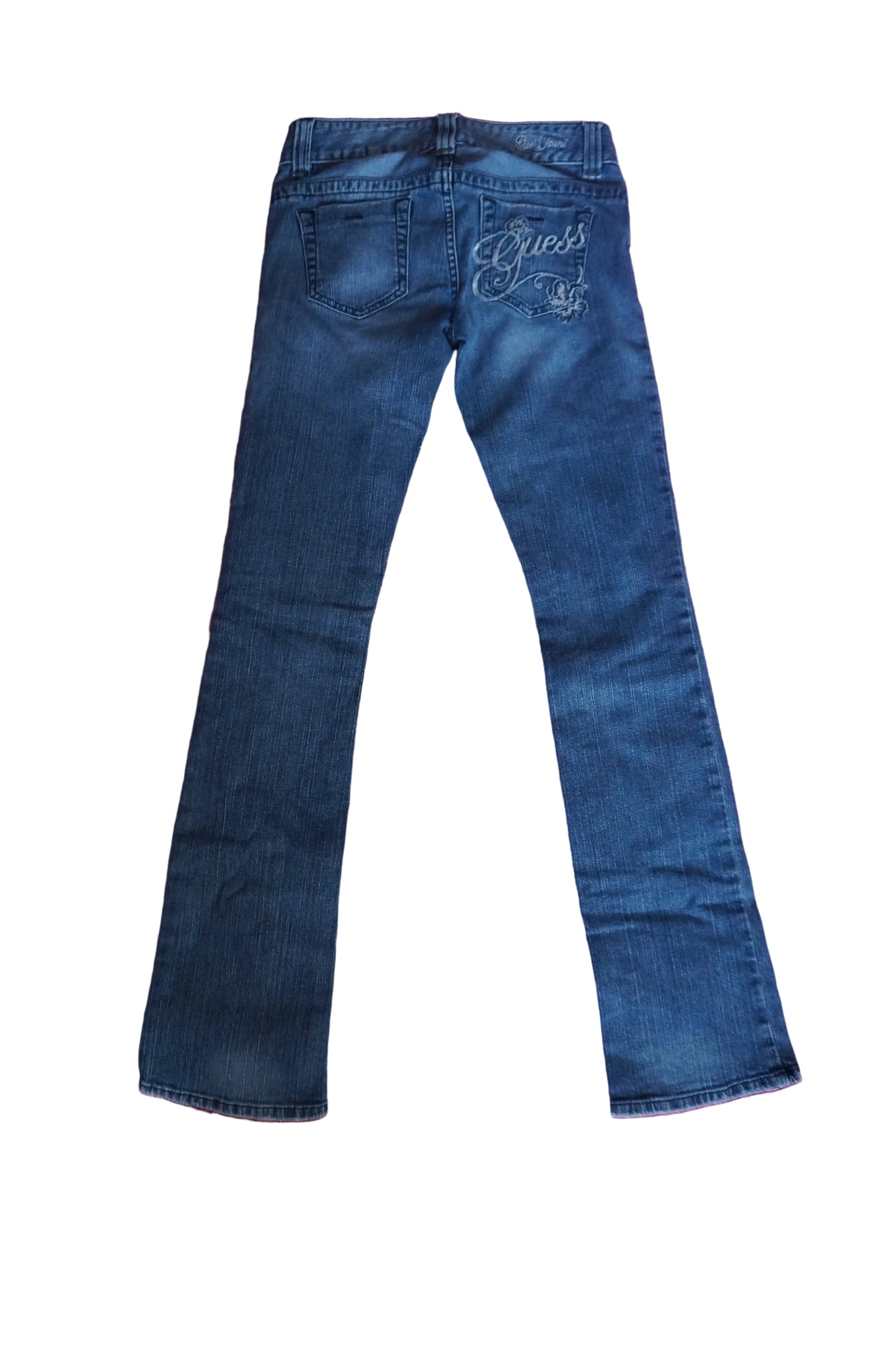 Vintage Light Wash Guess Low Rise Jeans - Size 1