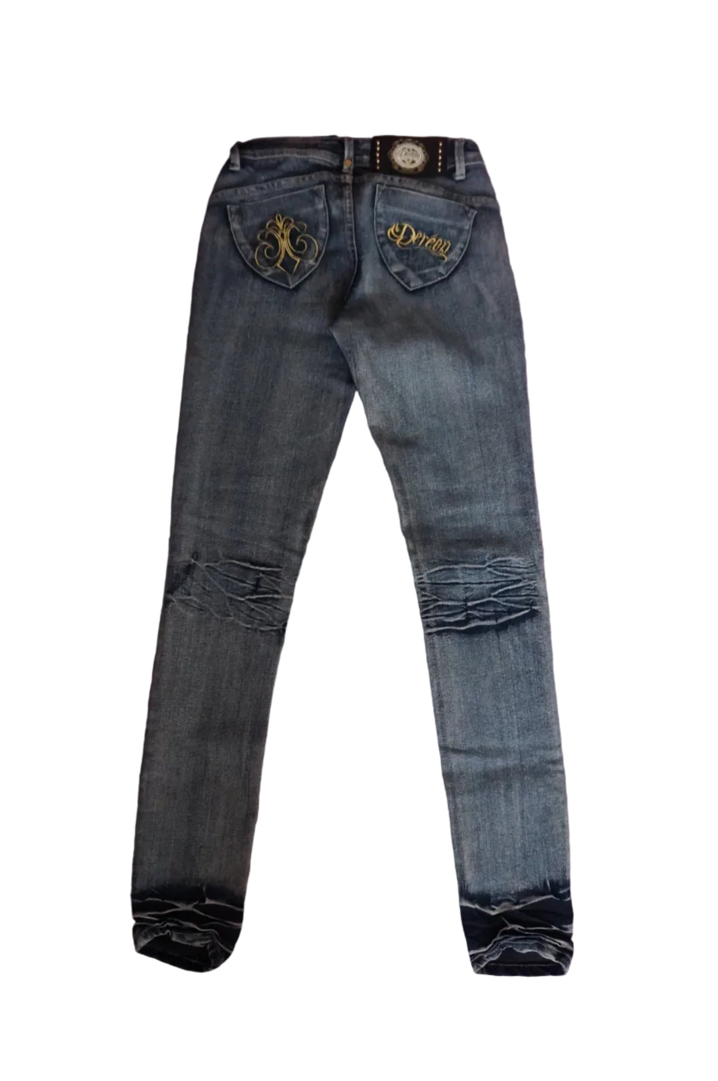 Vintage Light Wash Dereon Skinny Jeans - Size 1/2