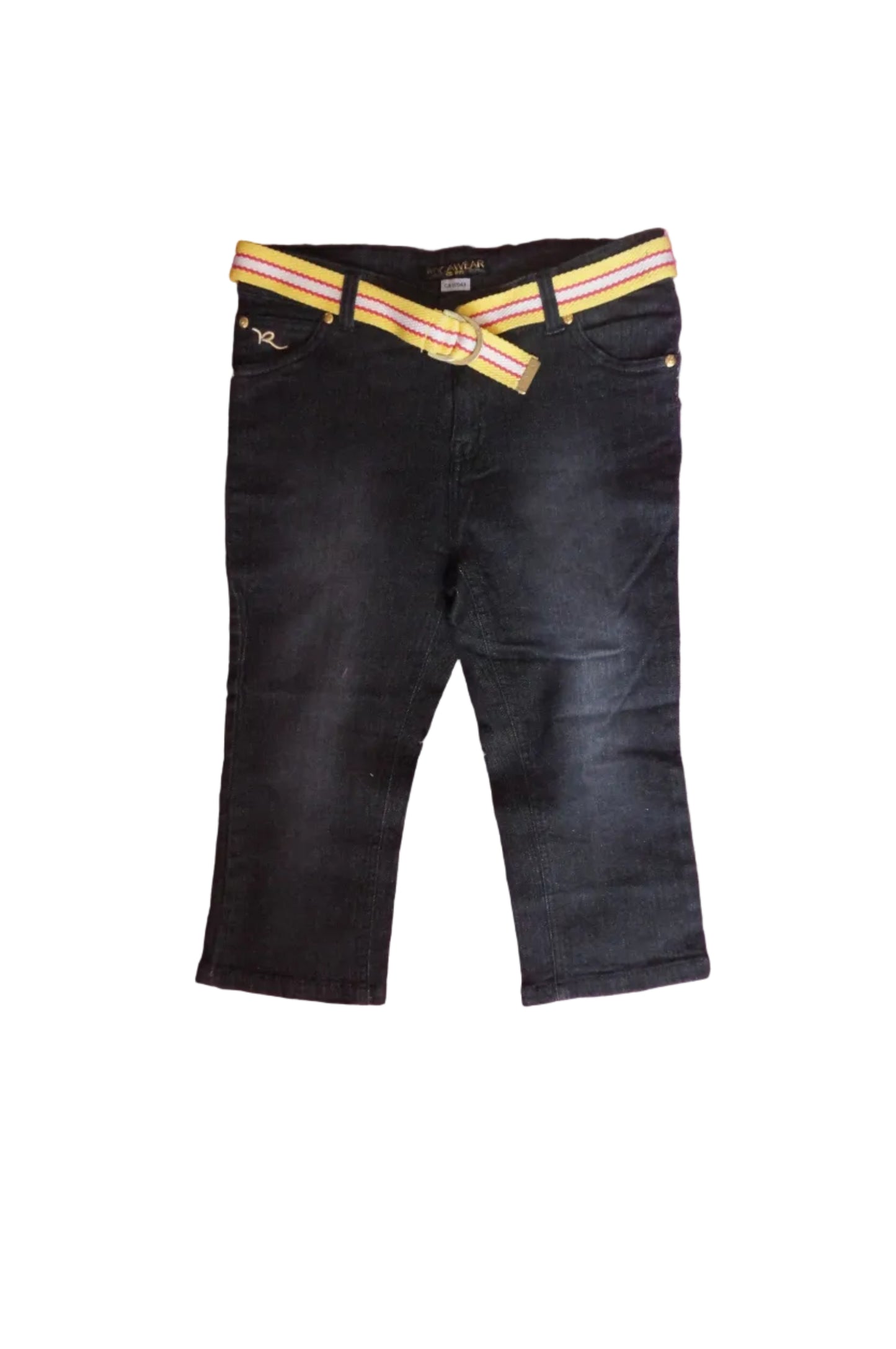 Vintage Black Mid Rise Rocawear Capris - Size 1