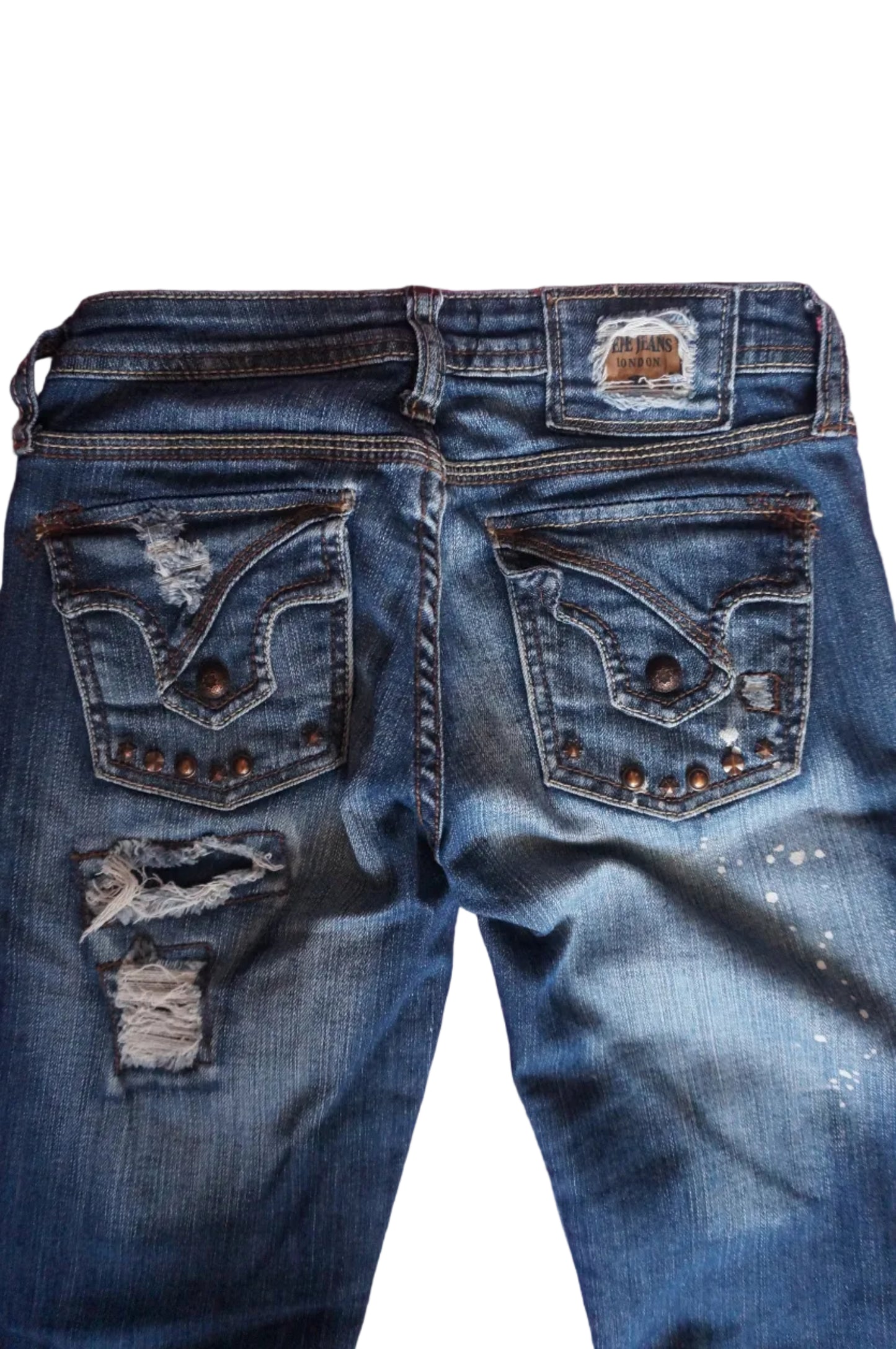 Vintage Pepe Jeans London Low Rise Skinny Jeans - Size 2