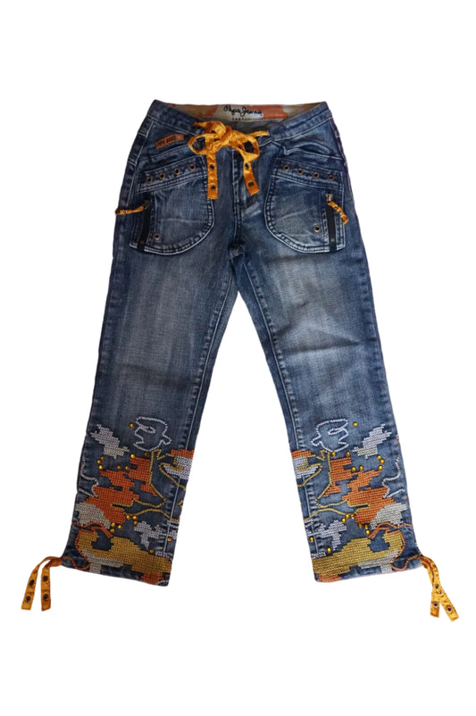 Vintage Pepe Jeans London Capris - Size 2