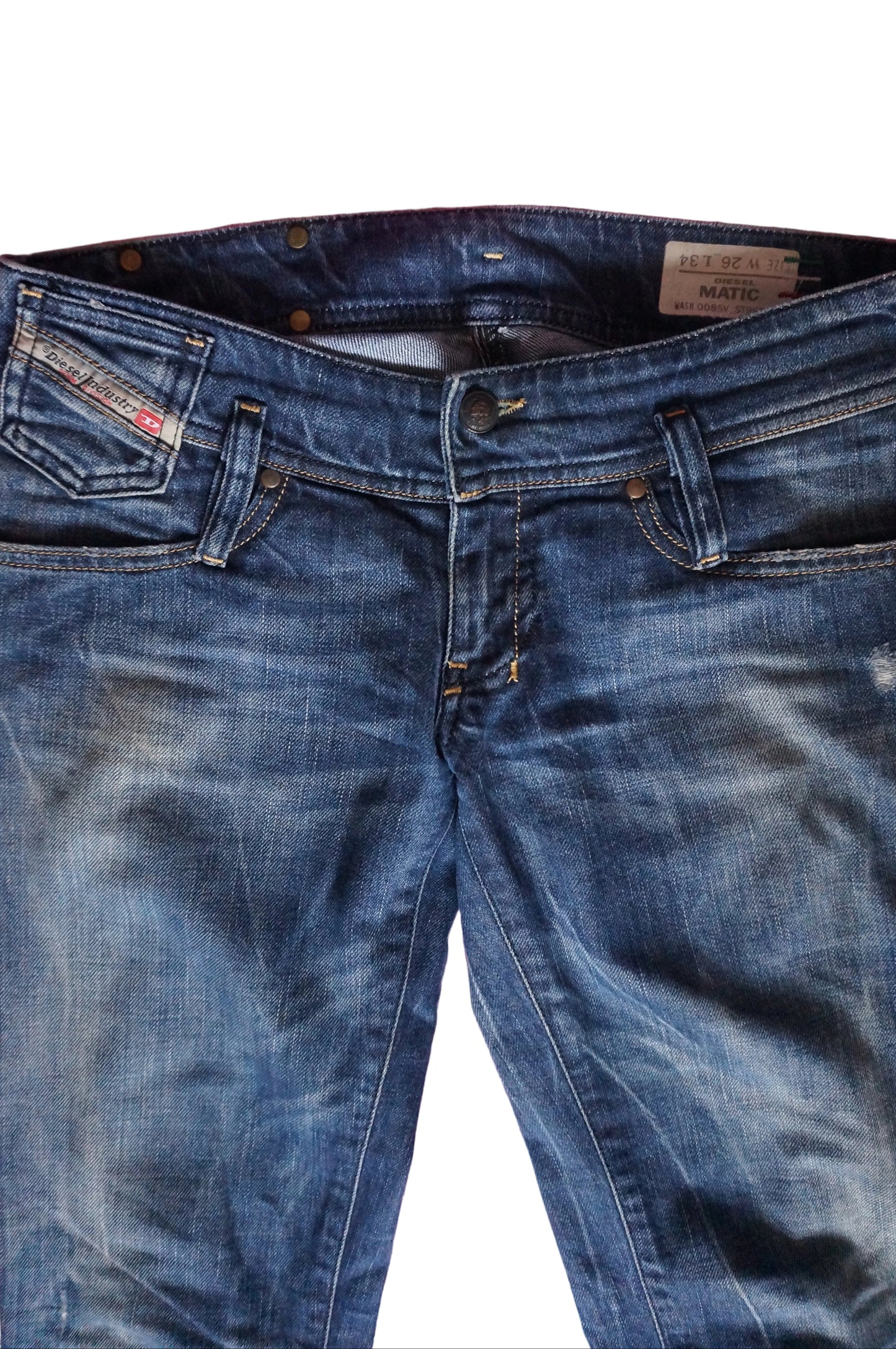 Vintage Diesel Low Rise Skinny Jeans - Size 3