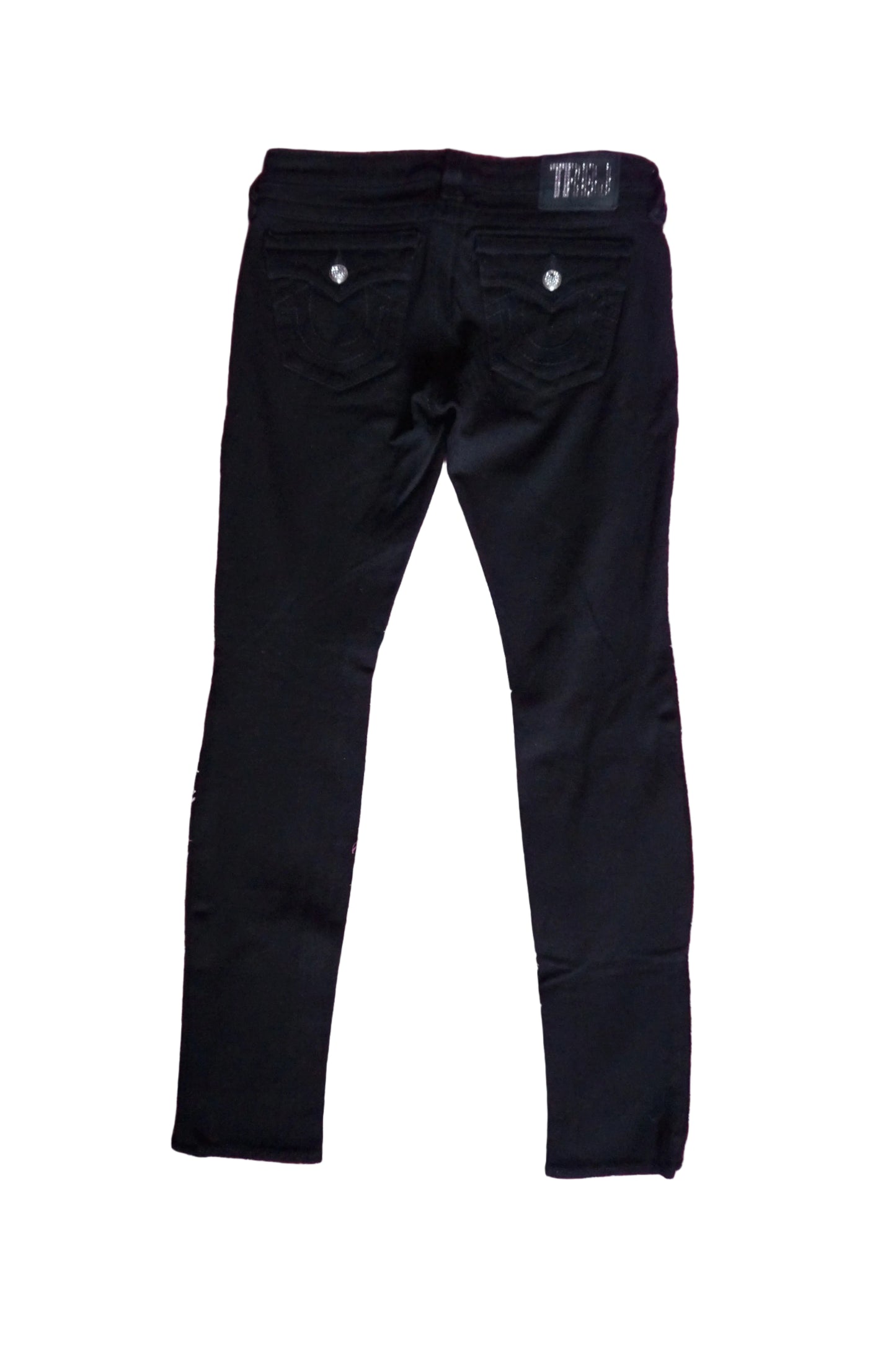 Vintage True Religion Black Low Rise Jeggings - Size 3