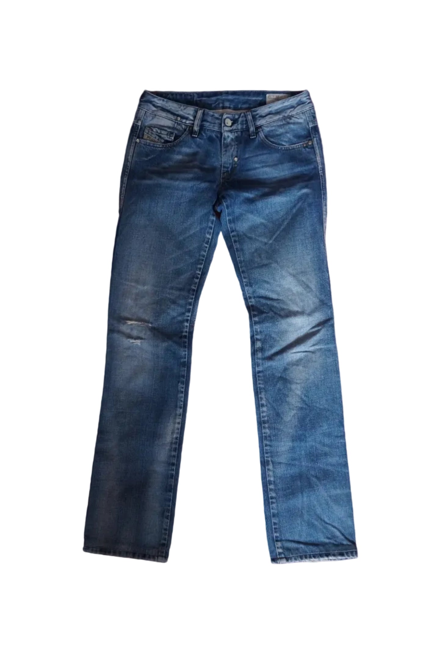 Vintage Diesel Mid Rise Straight Leg Jeans - Size 3