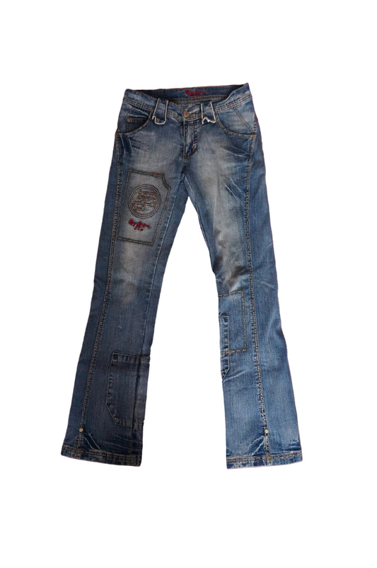 Vintage Pepe Jeans London Mid Rise Bootcut Jeans - Size 3