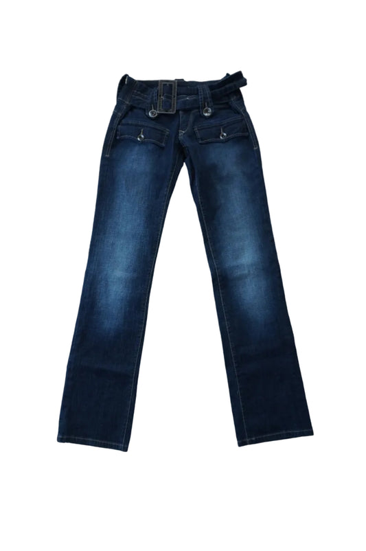 Vintage Parasuco Low Rise Straight Cut Jeans - Size 4