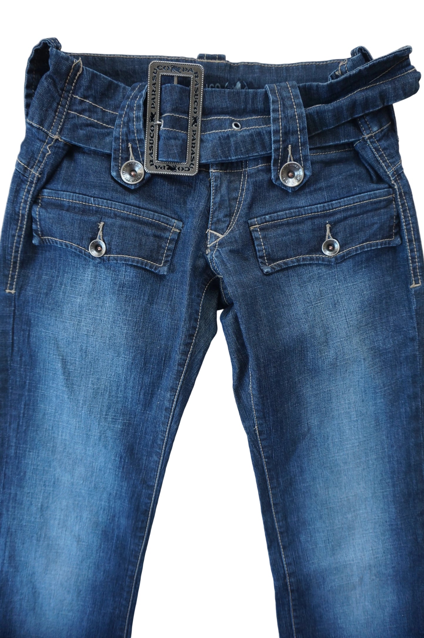 Vintage Parasuco Low Rise Straight Cut Jeans - Size 4