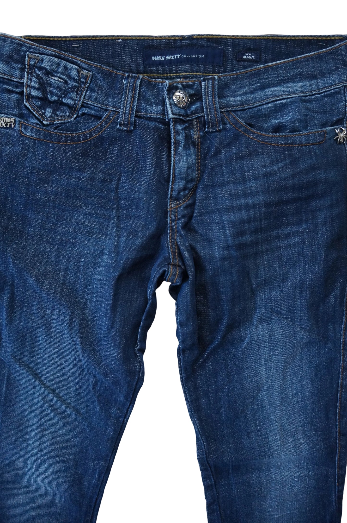 Vintage Miss Sixty Mid Rise Skinny Jeans - Size 4