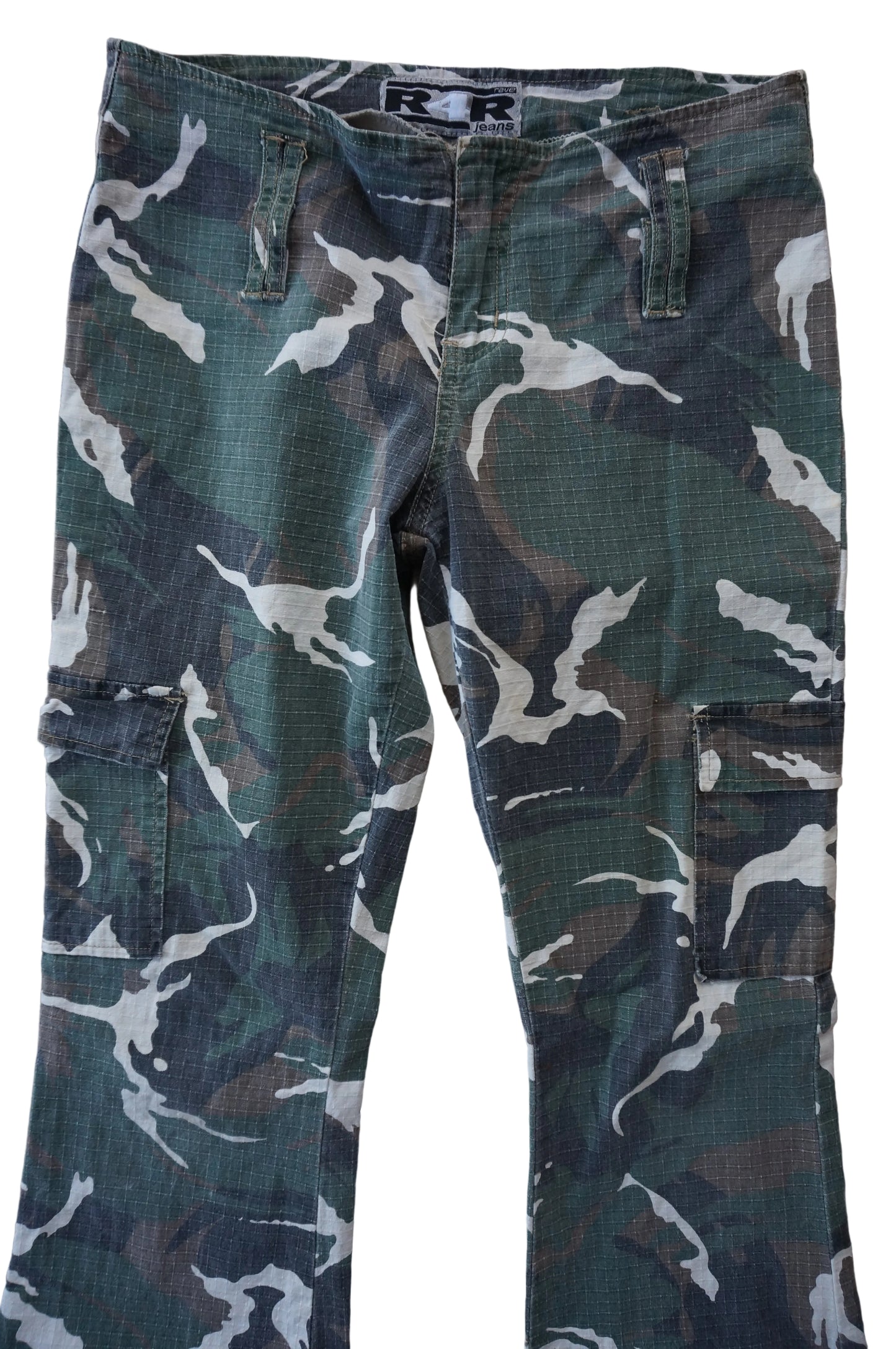 Vintage R4R Jeans Mid Rise Camouflage Pants - Size 5