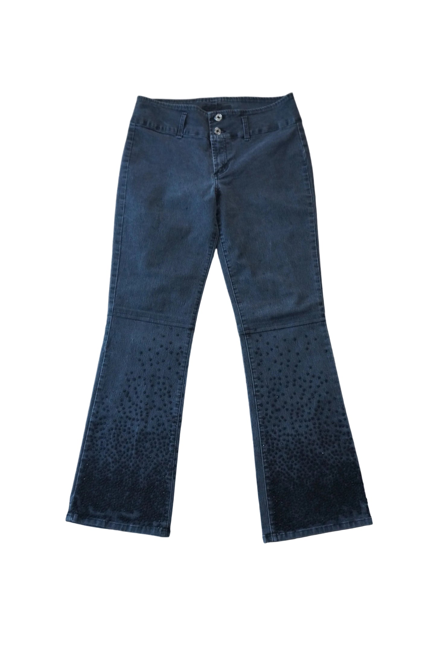 Vintage Baby Phat Grey Mid Rise Bootcut Jeans - Size 7/8