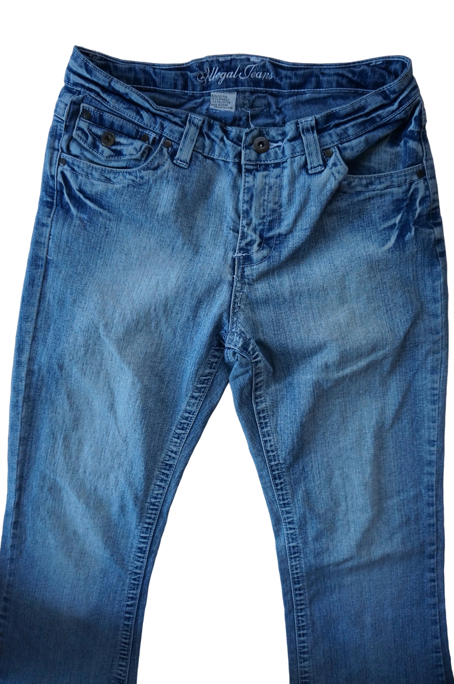 Vintage Illegal Jeans Mid Rise Bootcut Jeans - Size 7