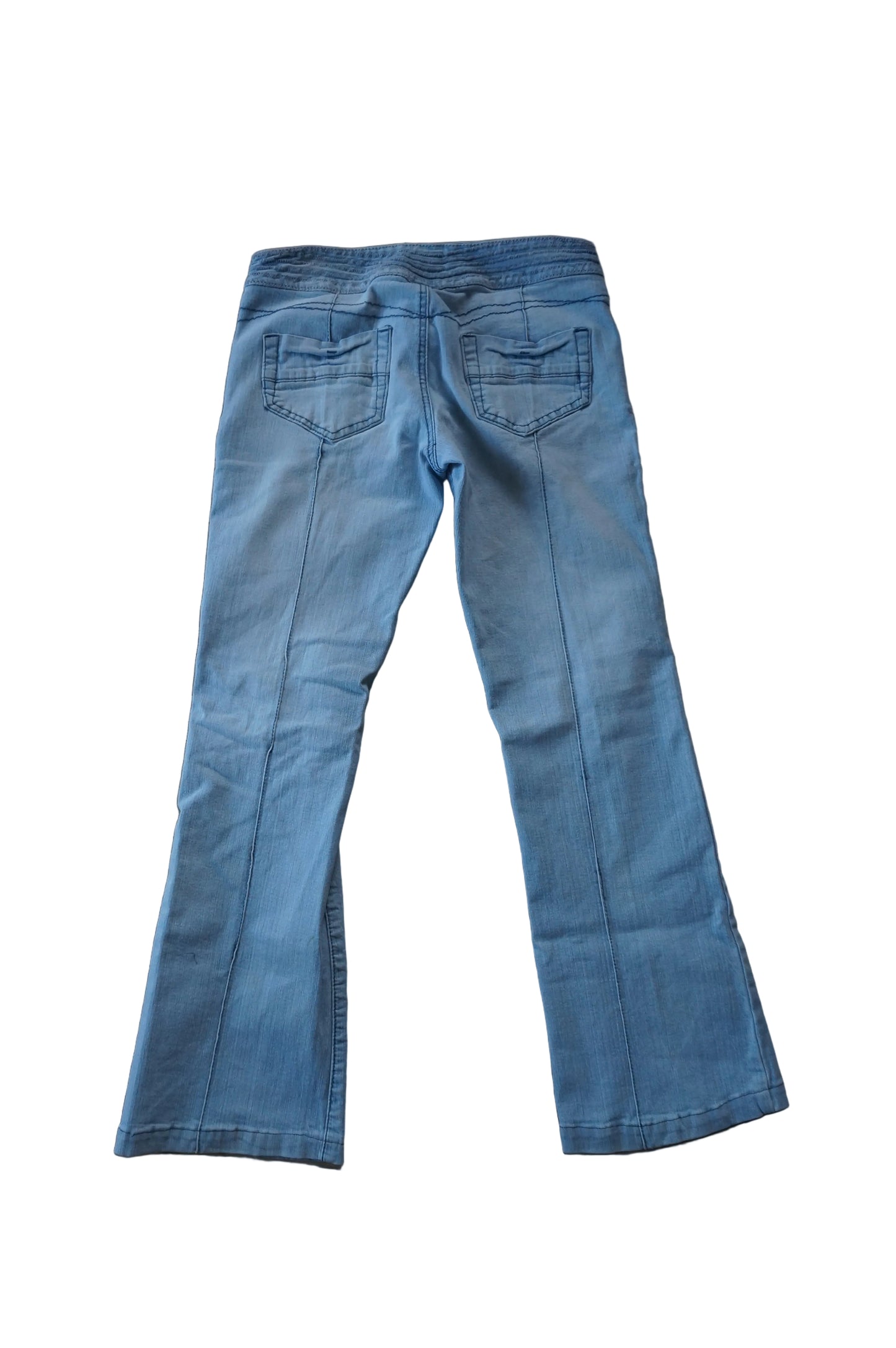 Vintage Foxy Jeans Ultra Low Rise Light Wash Jeans - Size 7