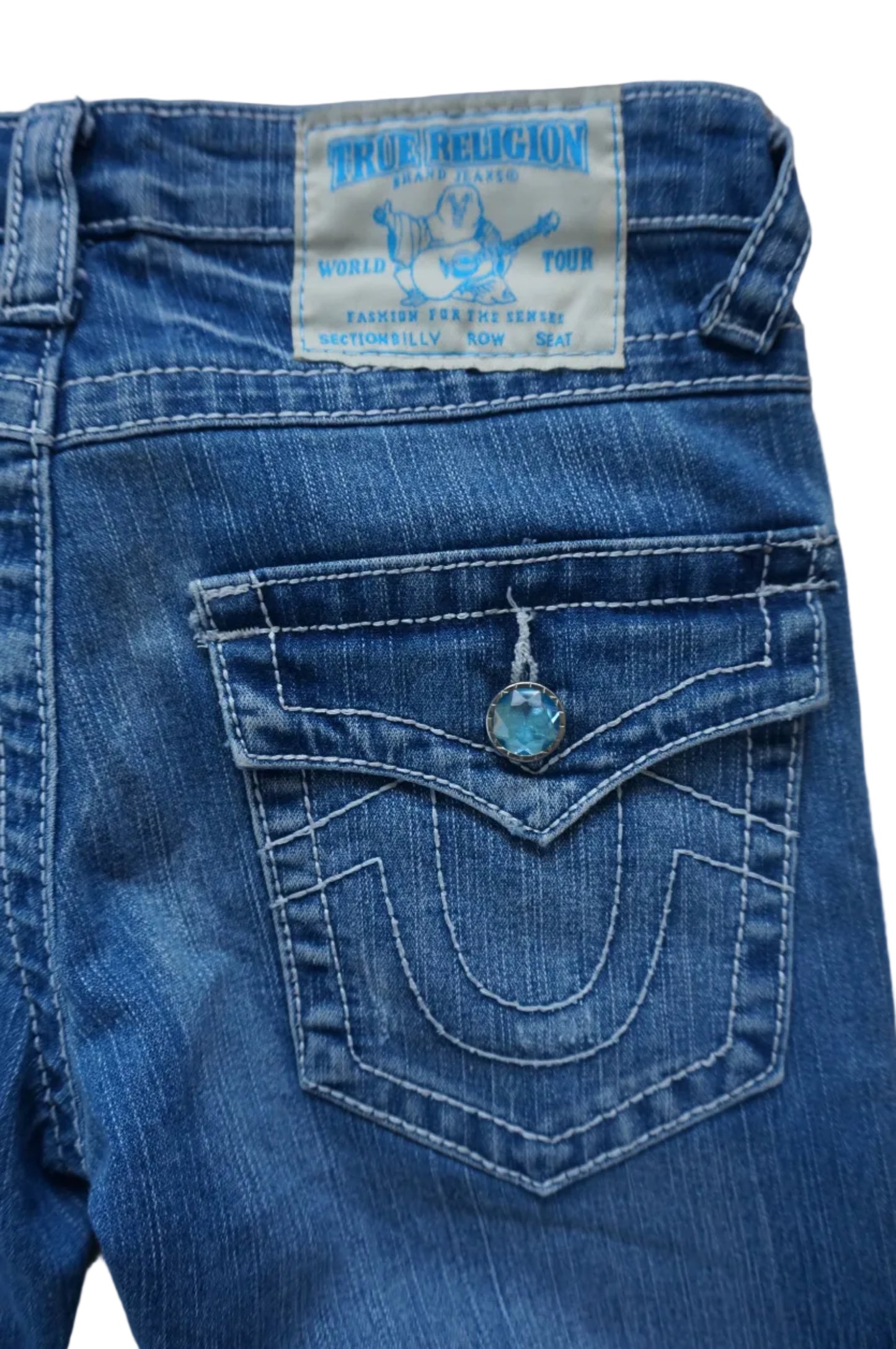 Vintage True Religion Low Rise Capris Pants - Size 3