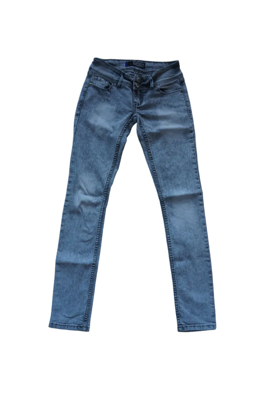 Vintage Bongo Grey Ultra Low Rise Jeans - Size 0