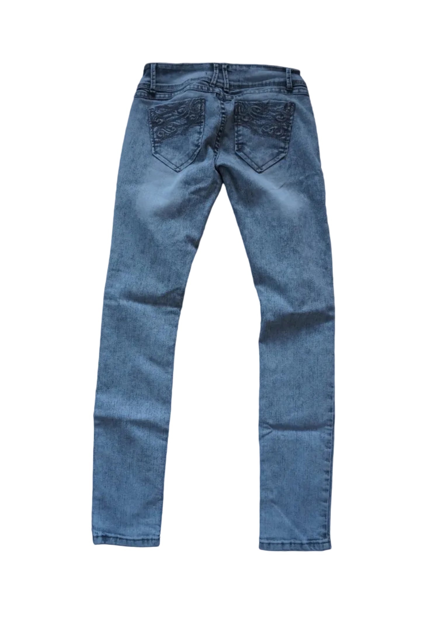 Vintage Bongo Grey Ultra Low Rise Jeans - Size 0