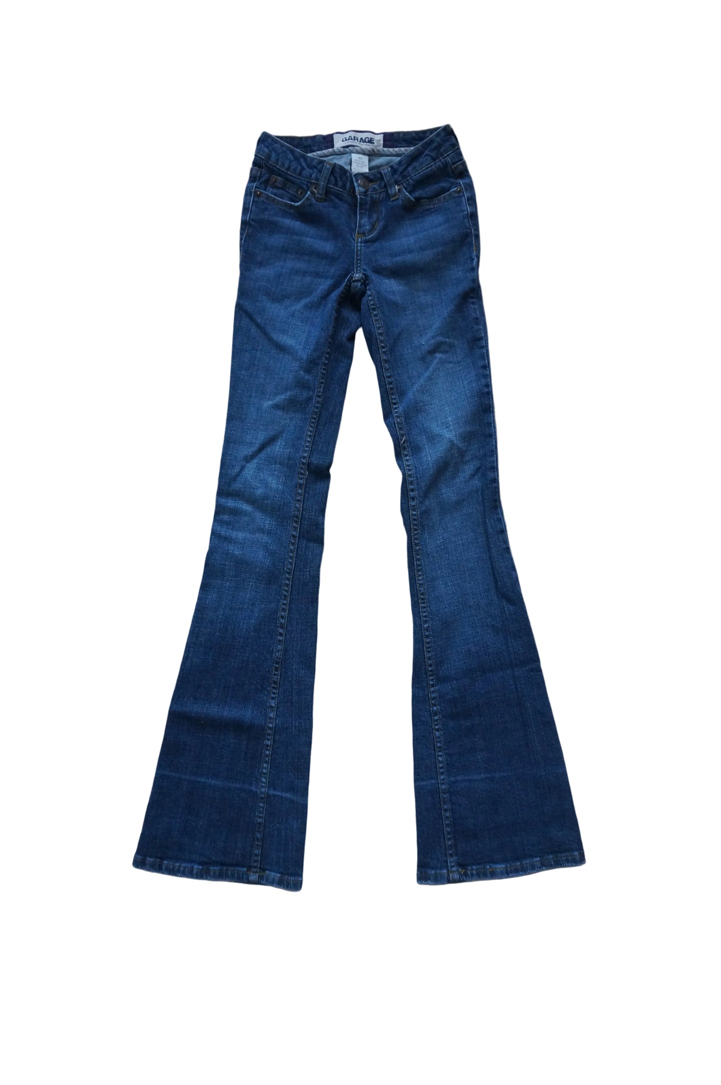 Vintage Garage Low Rise Flare Jeans - Size 1