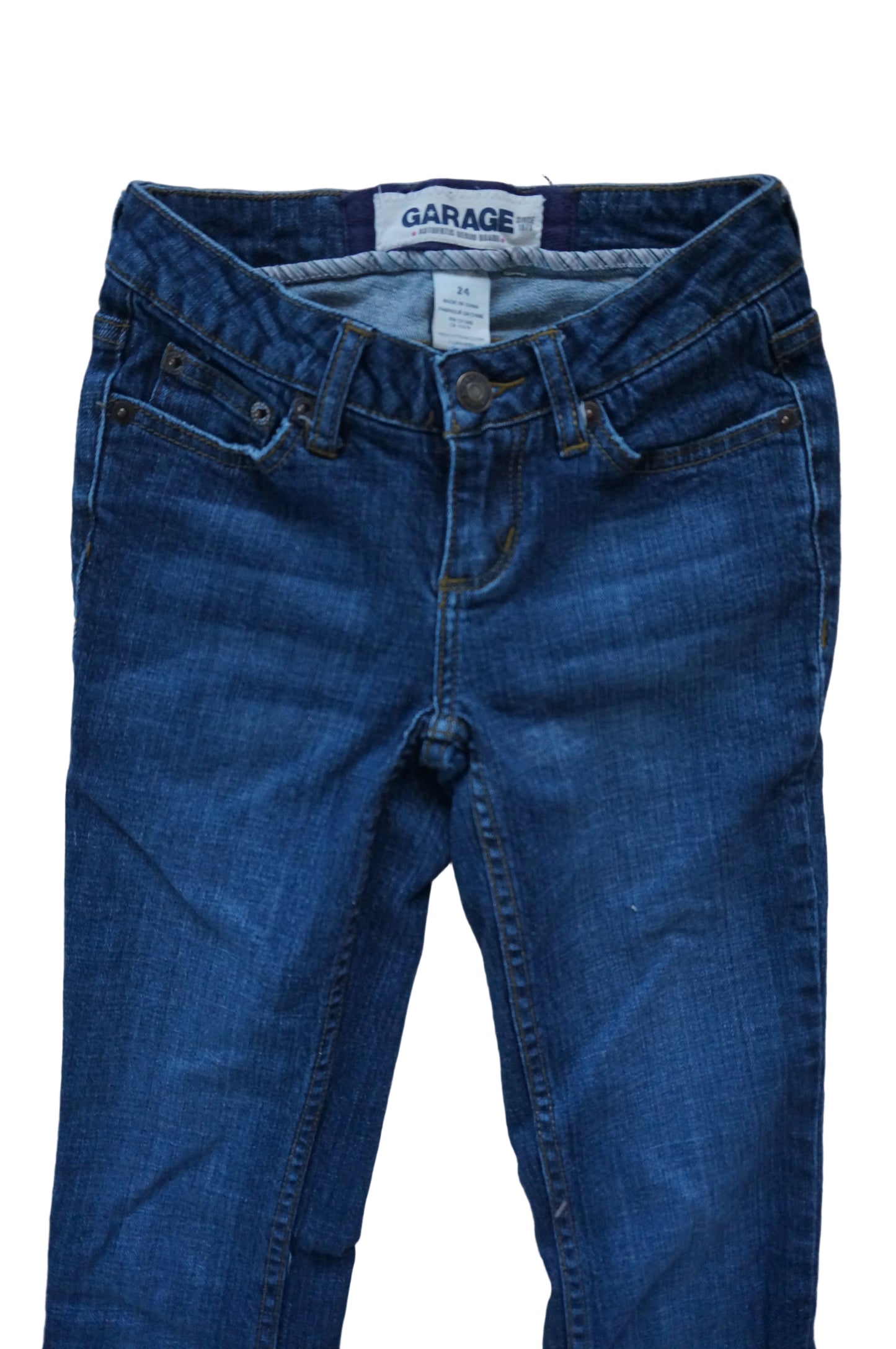 Vintage Garage Low Rise Flare Jeans - Size 1