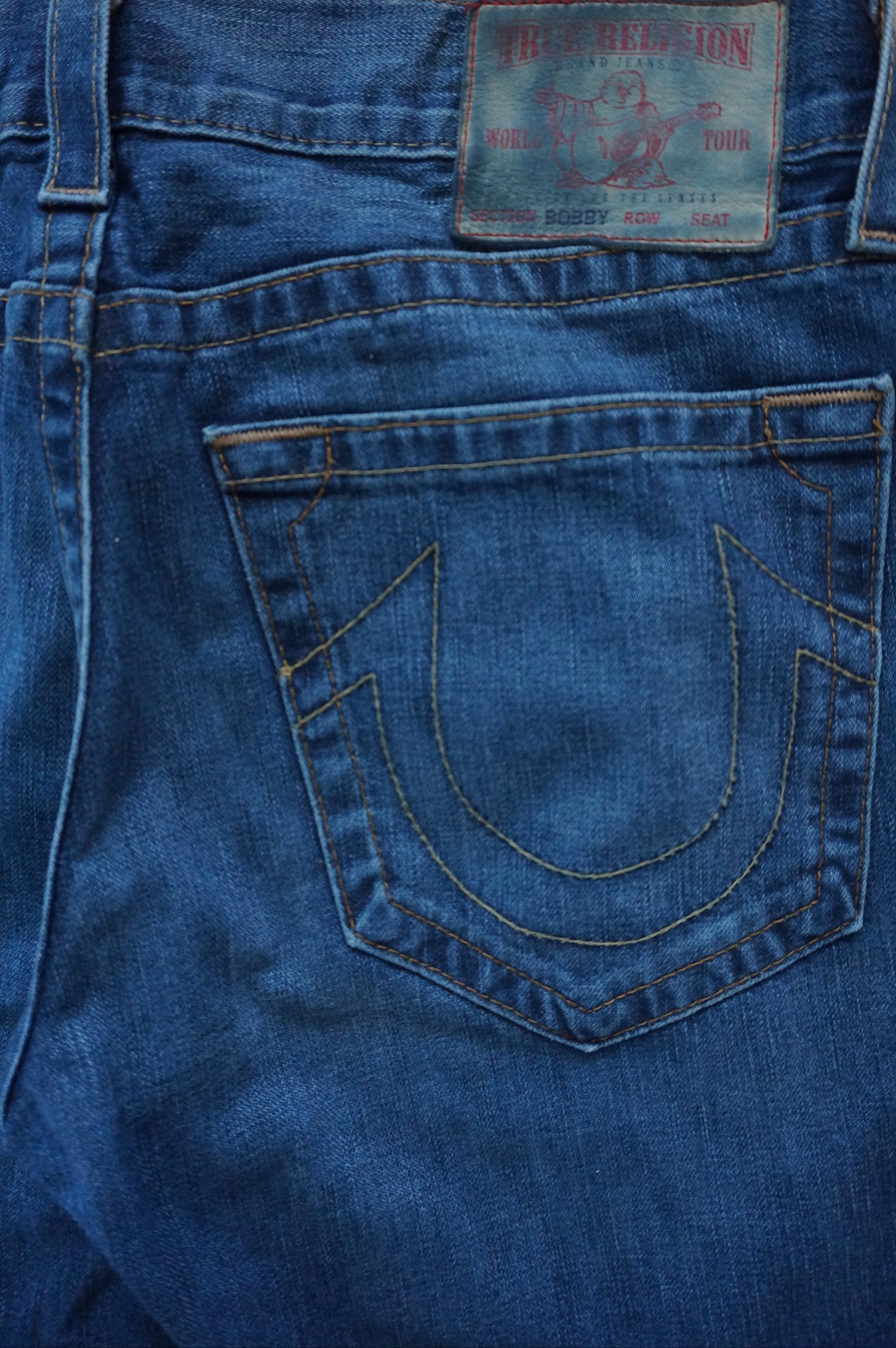 Vintage True Religion Mid Rise Straight Leg Jeans - Size 10