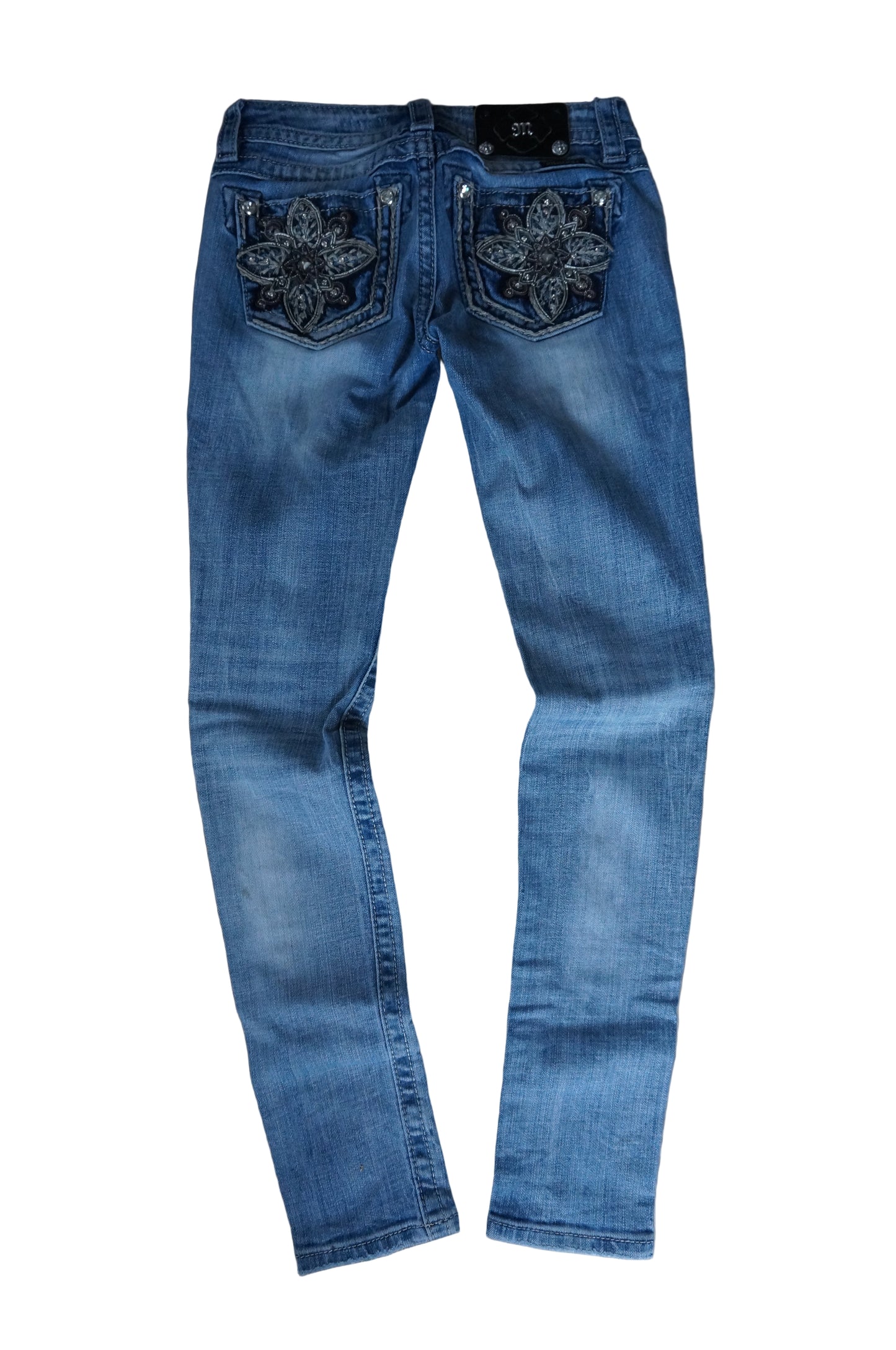 Light Wash Miss Me Skinny Jeans