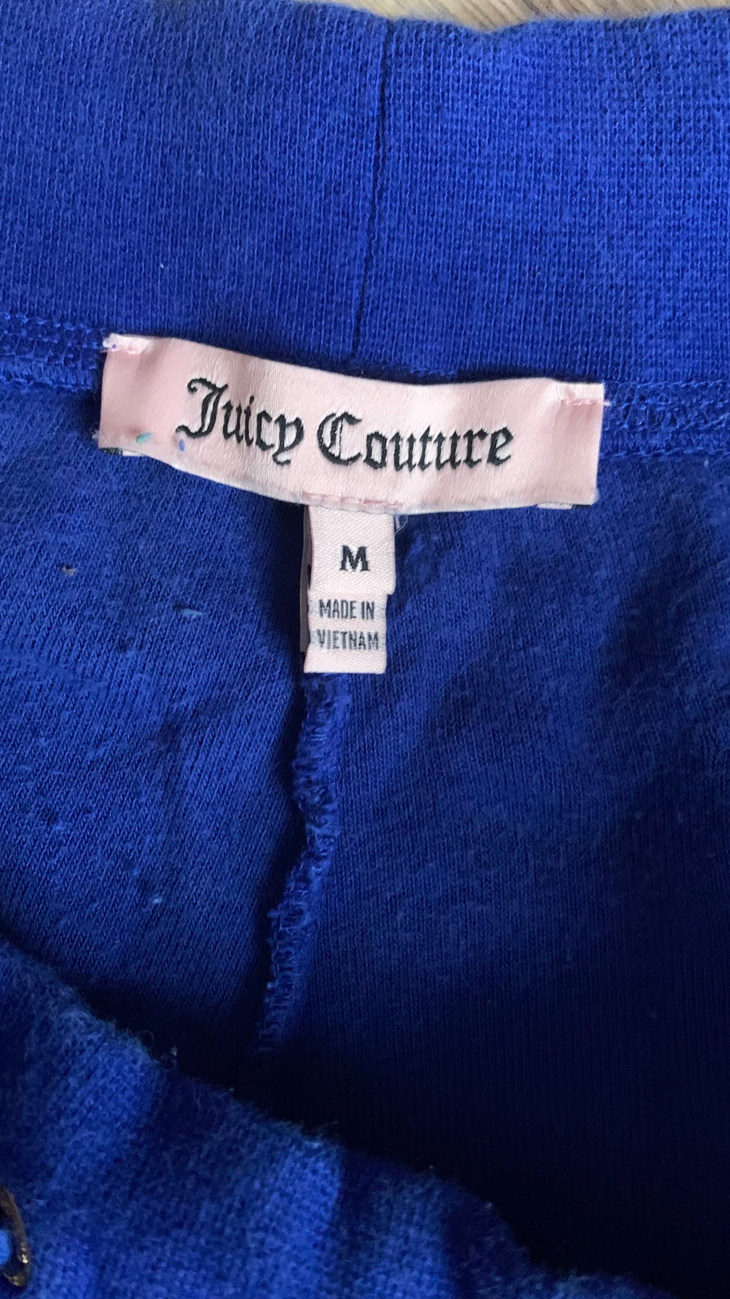 Blue Terry Cloth Juicy Couture Tracksuit